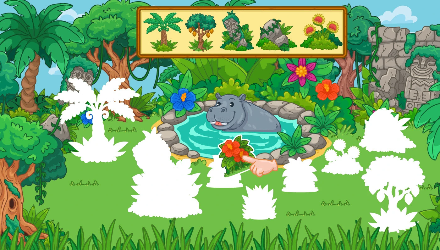 Детская казуальная игра для мобильных телефонов — Изображение №7 — Интерфейсы, Иллюстрация на Dprofile