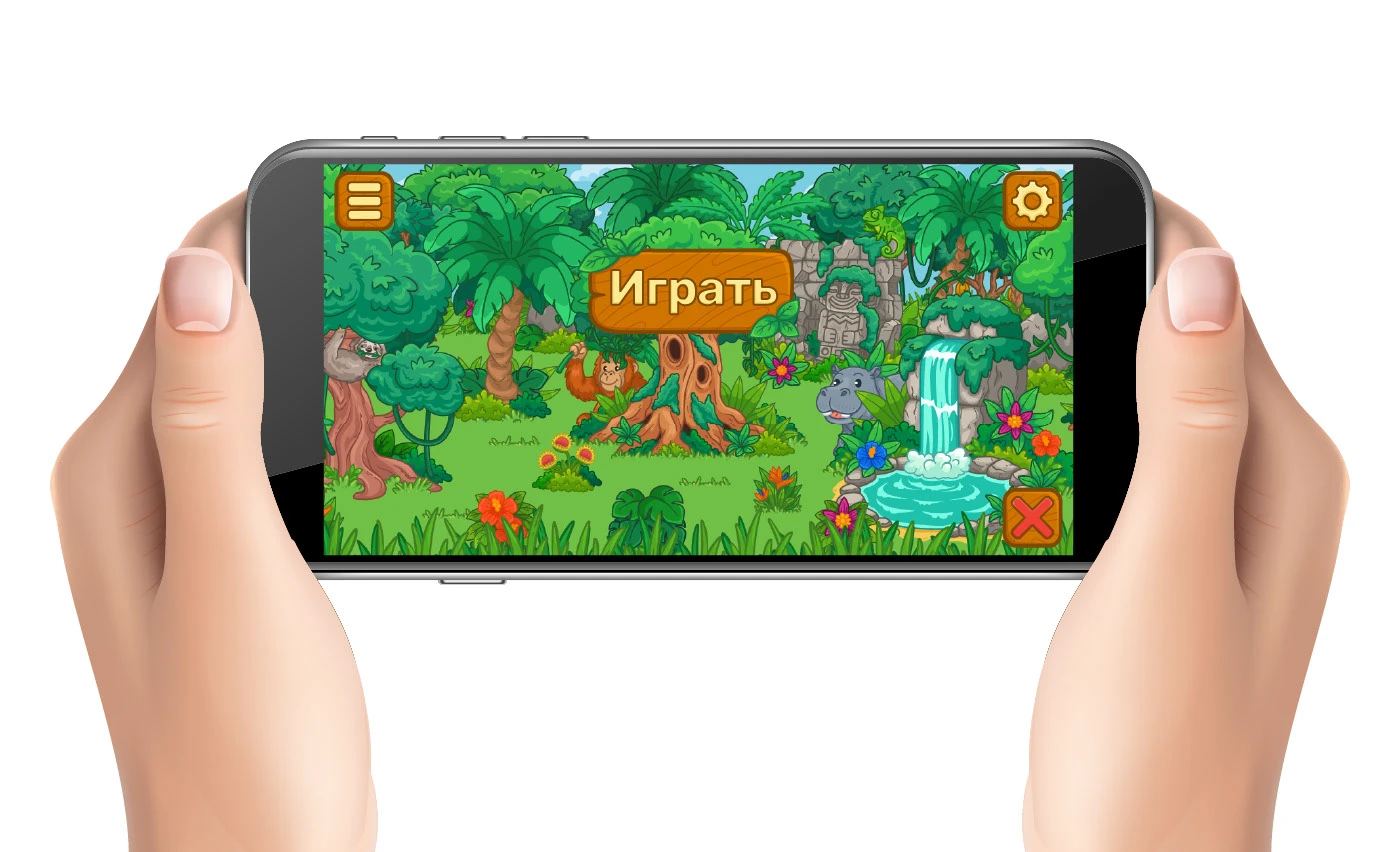 Детская казуальная игра для мобильных телефонов — Изображение №12 — Интерфейсы, Иллюстрация на Dprofile