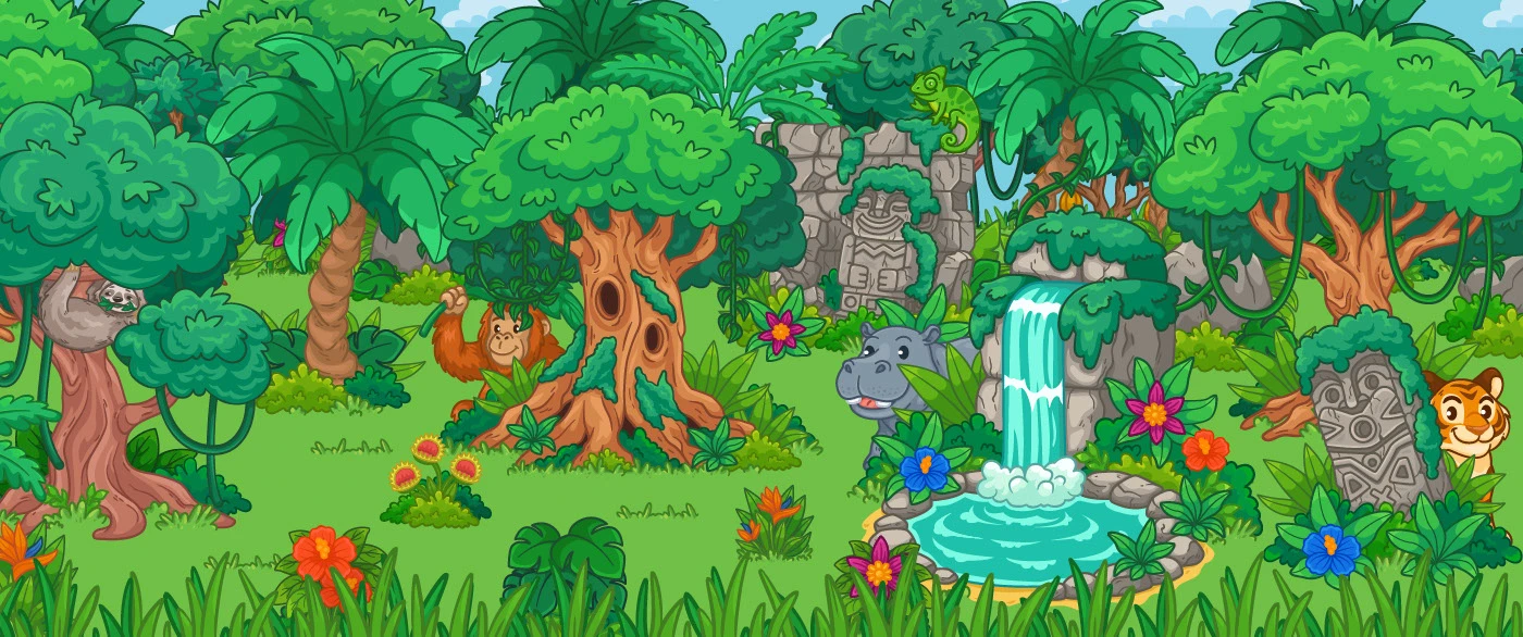 Детская казуальная игра для мобильных телефонов — Изображение №6 — Интерфейсы, Иллюстрация на Dprofile