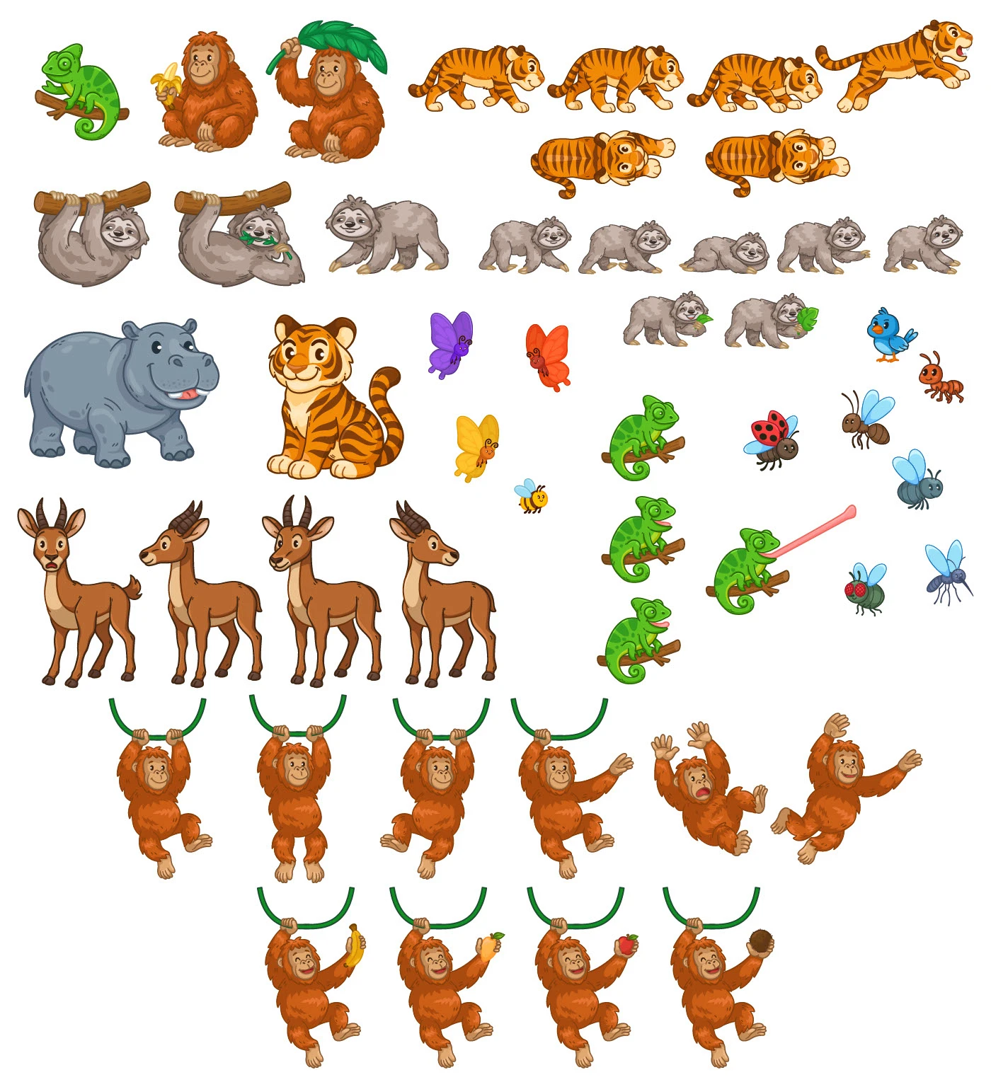 Детская казуальная игра для мобильных телефонов — Изображение №5 — Интерфейсы, Иллюстрация на Dprofile