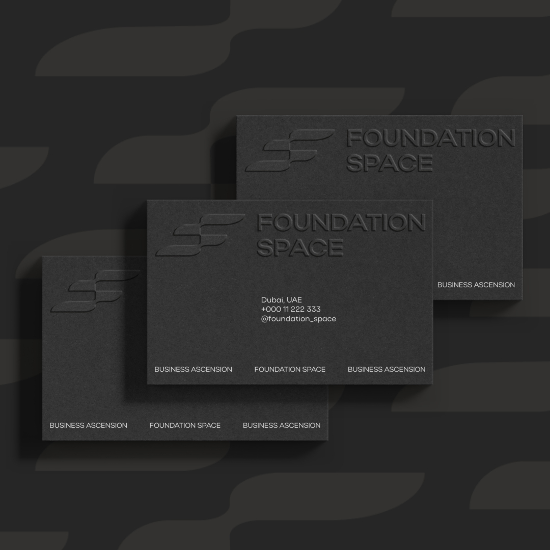 Бренд как лестница на высоту: айдентика FOUNDATION SPACE — Изображение №3 — Брендинг на Dprofile