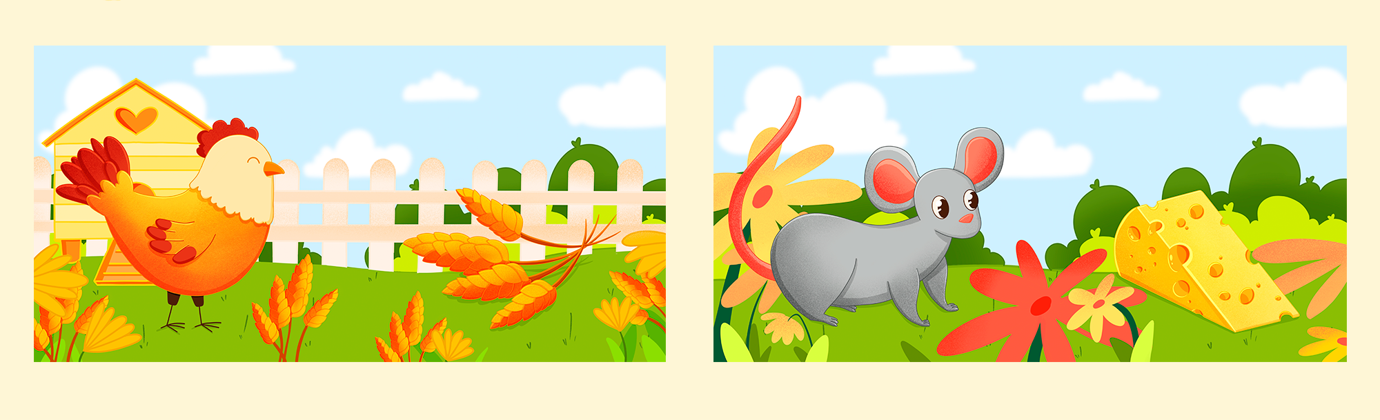 Детские логические пазлы "Животные". Детские пазлы-половинки — Изображение №10 — Брендинг, Иллюстрация на Dprofile