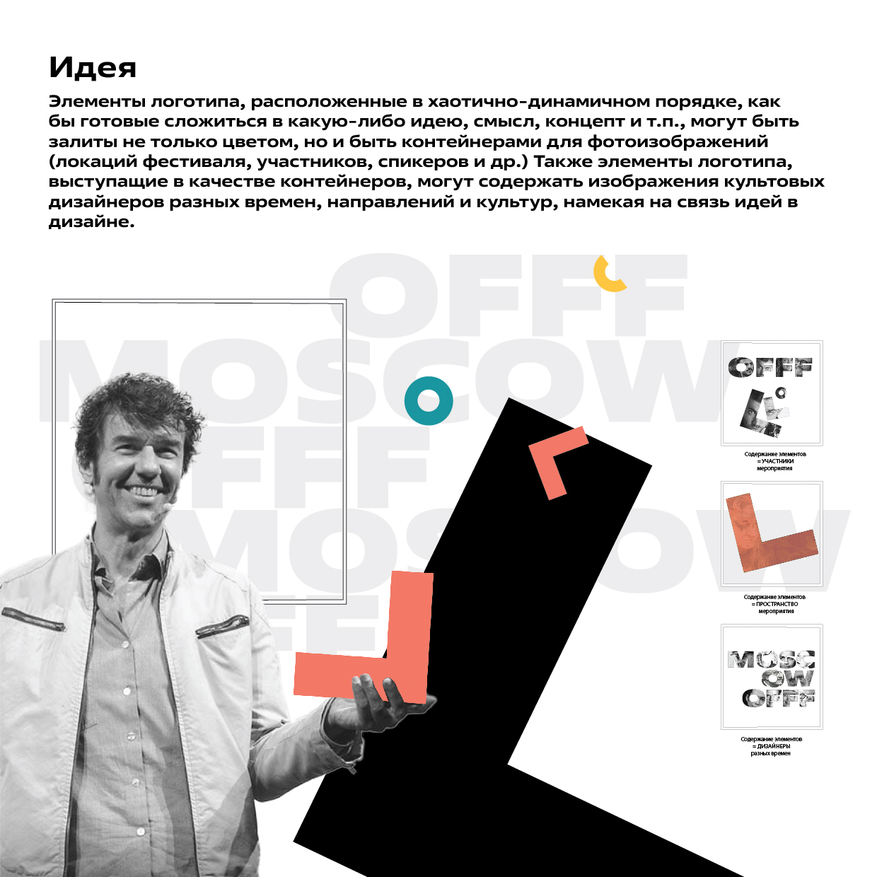 Гайдлайн OFFF MOSCOW — Изображение №3 — Брендинг, Графика на Dprofile