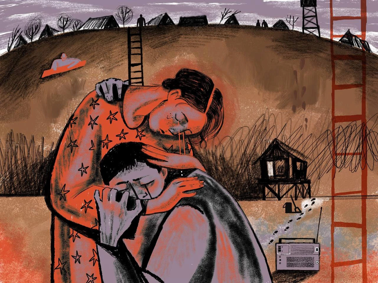 Иллюстрации к Кобо Абэ — Изображение №9 — Иллюстрация, Графика на Dprofile