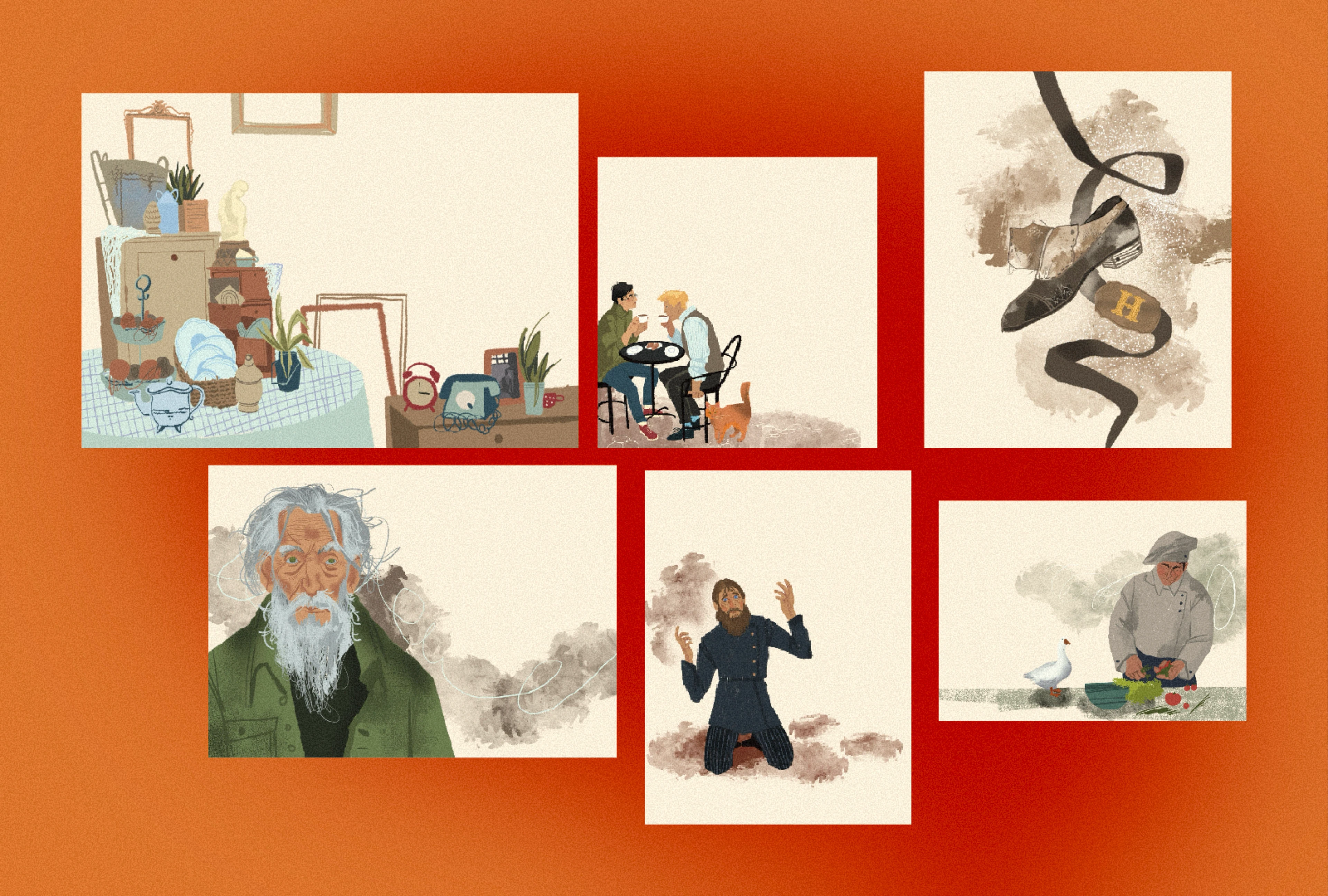 Иллюстрации для книги "По ту сторону" — Изображение №7 — Иллюстрация, Графика на Dprofile