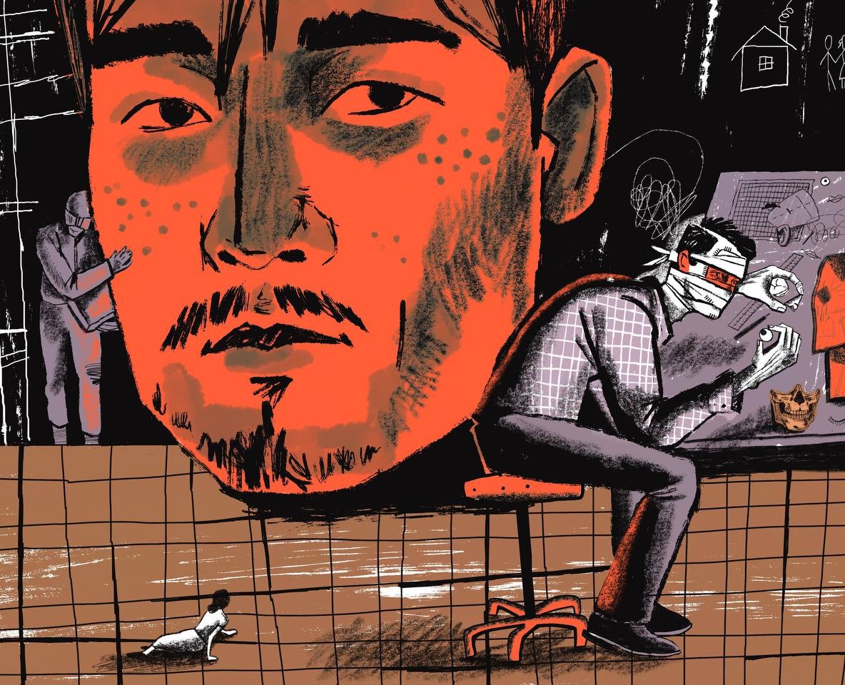 Иллюстрации к Кобо Абэ — Иллюстрация, Графика на Dprofile