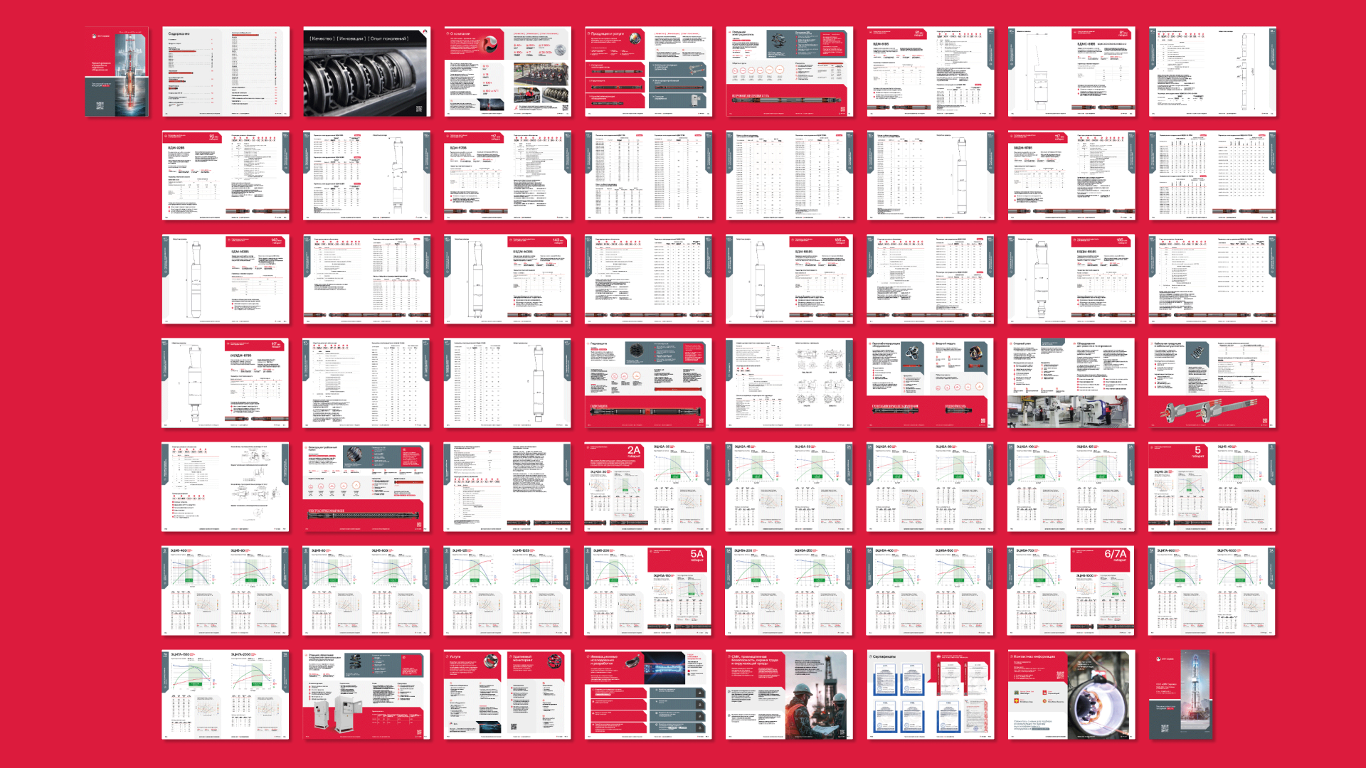 Дизайн каталогов нефтепогружного оборудования для ЭПУ Сервис — Изображение №13 — Иллюстрация, Графика на Dprofile