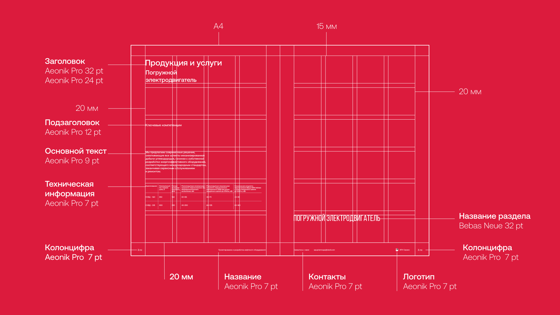 Дизайн каталогов нефтепогружного оборудования для ЭПУ Сервис — Изображение №11 — Иллюстрация, Графика на Dprofile