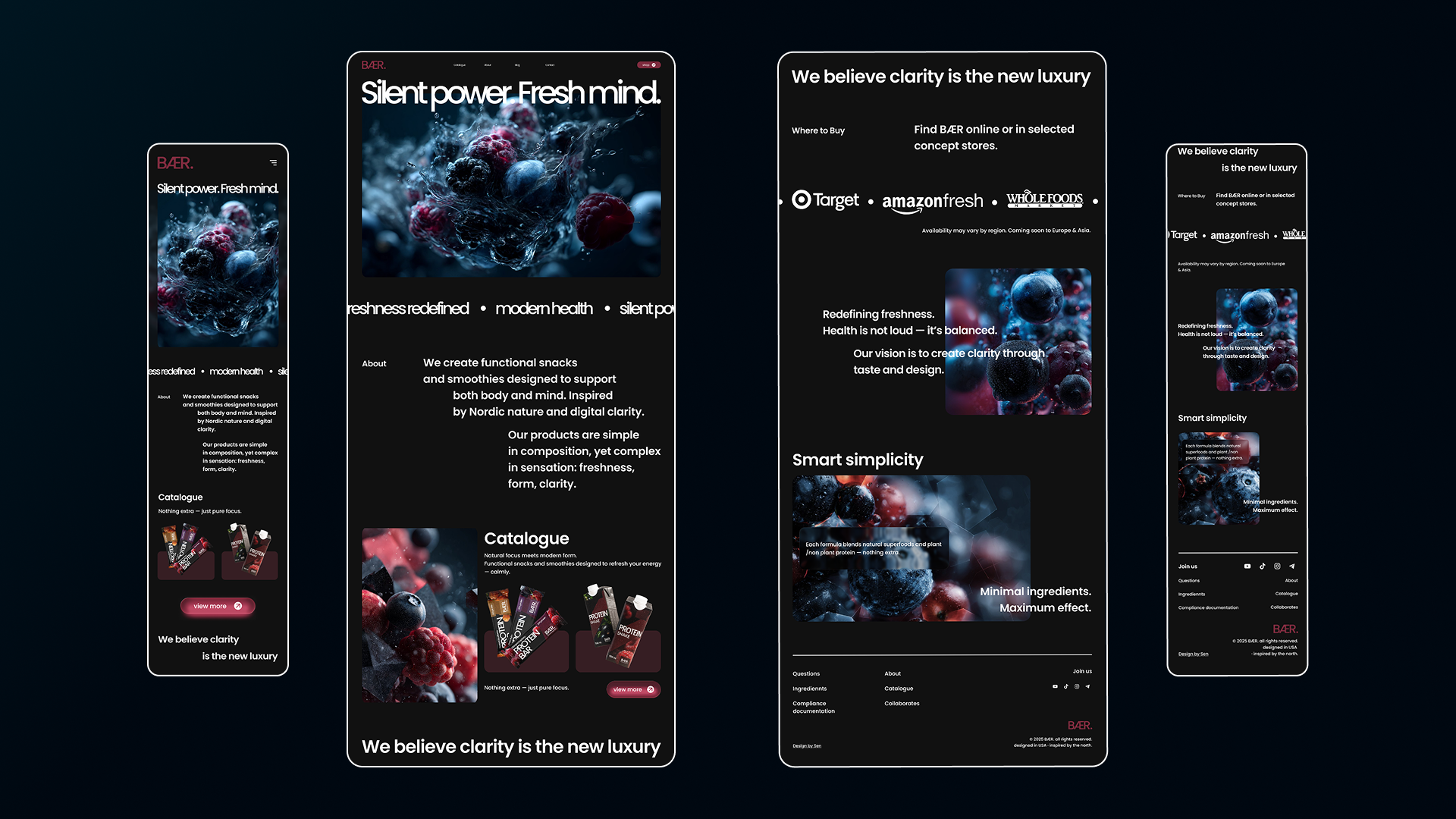 Лендинг и упаковка для функциональных продуктов — Изображение №7 — Интерфейсы, Брендинг на Dprofile