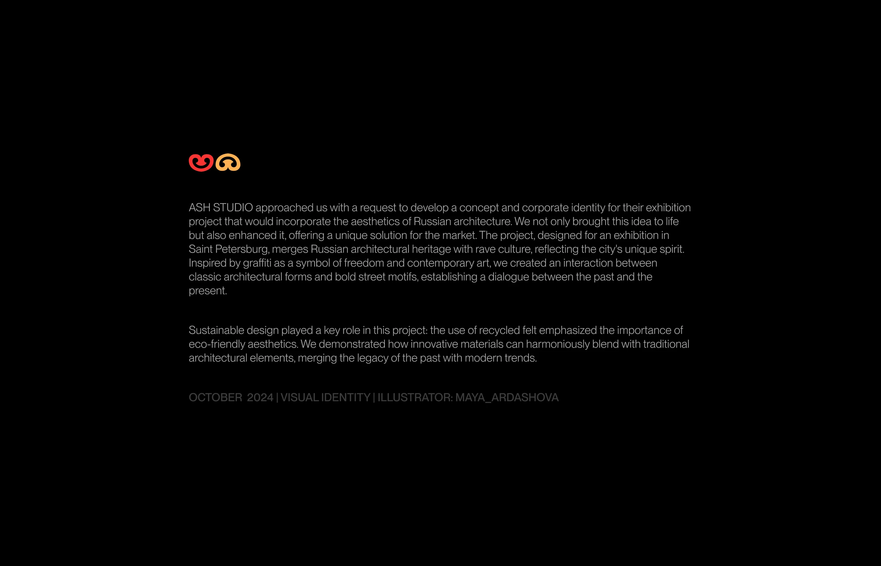 ASH STUDIO | Corporate identity — Изображение №2 — Брендинг на Dprofile