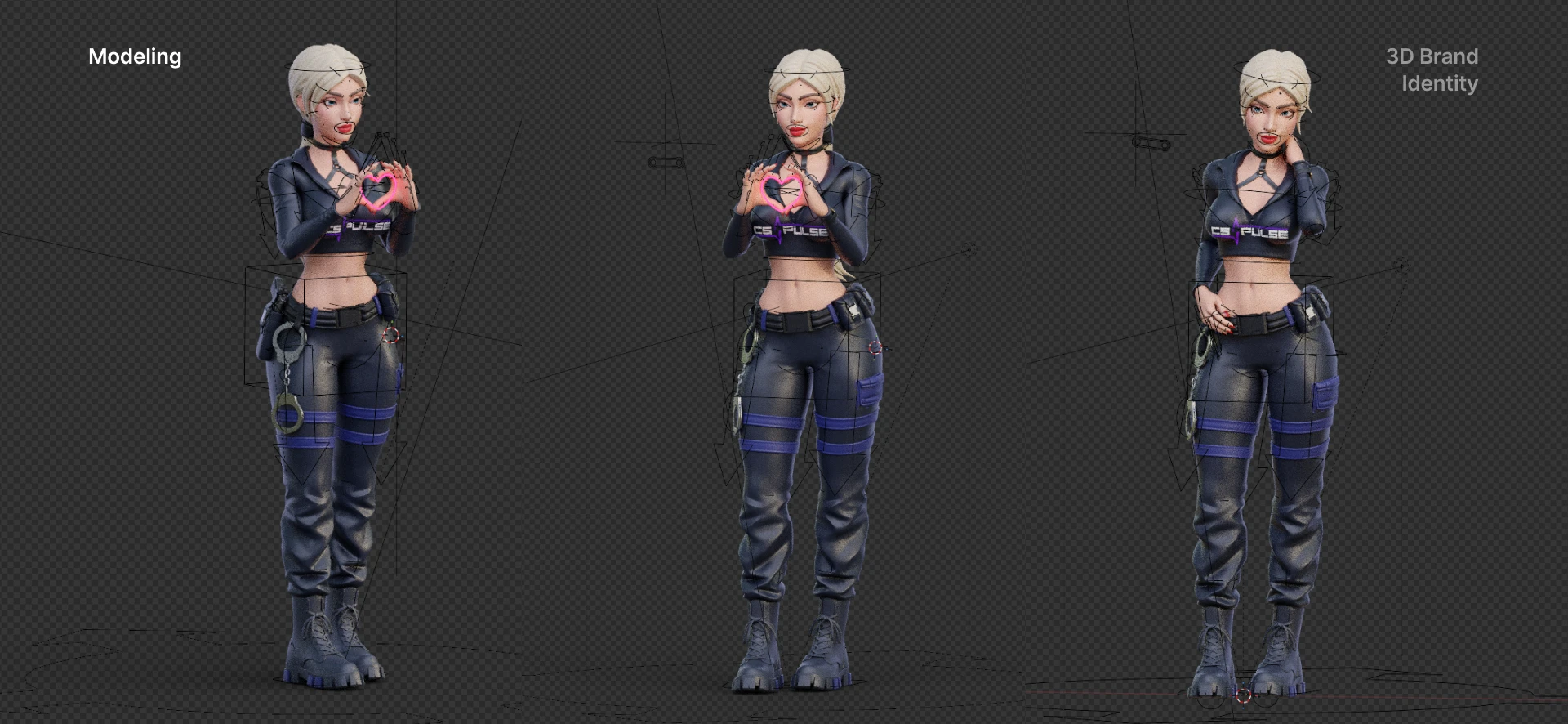 3D Brand Identity | CS:Pulse — Изображение №9 — Брендинг, Иллюстрация на Dprofile