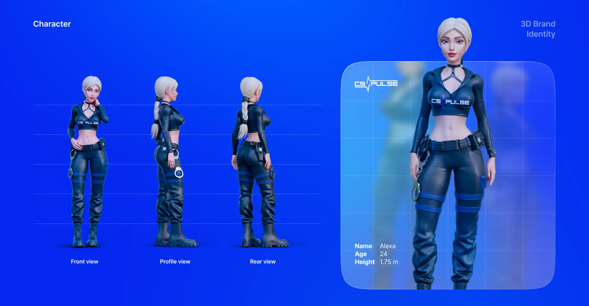 3D Brand Identity | CS:Pulse — Изображение №5 — Брендинг, Иллюстрация на Dprofile