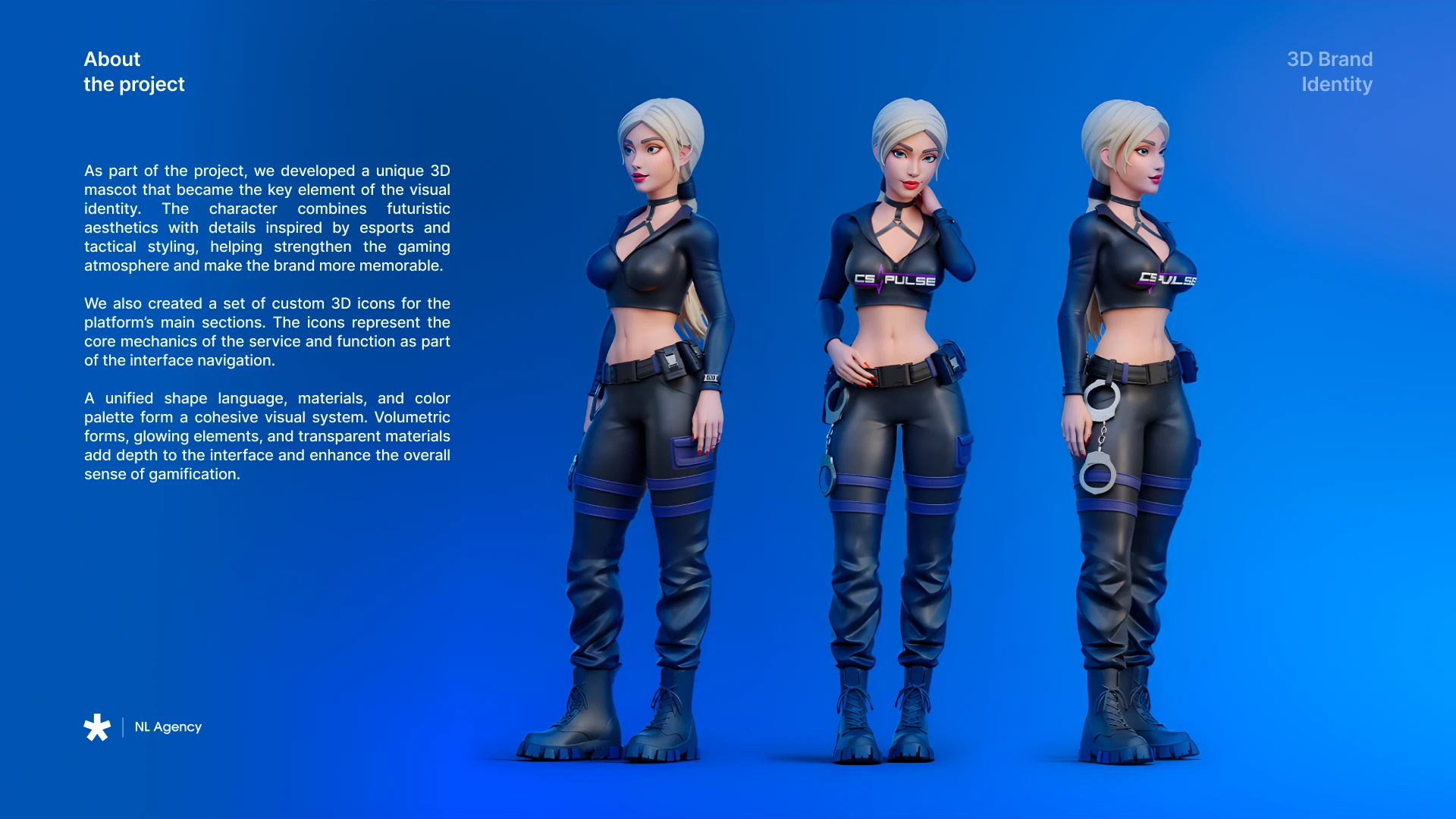 3D Brand Identity | CS:Pulse — Изображение №2 — Брендинг, Иллюстрация на Dprofile