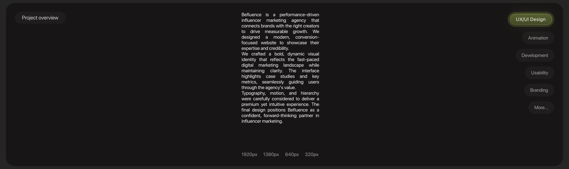 BeFluence landing-page redesign — Изображение №2 — Интерфейсы на Dprofile