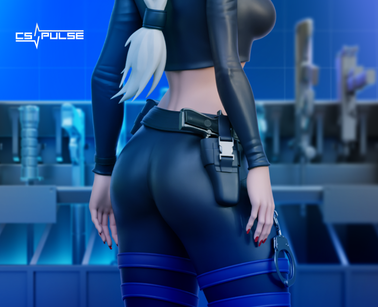 3D Brand Identity | CS:Pulse — Брендинг, Иллюстрация на Dprofile