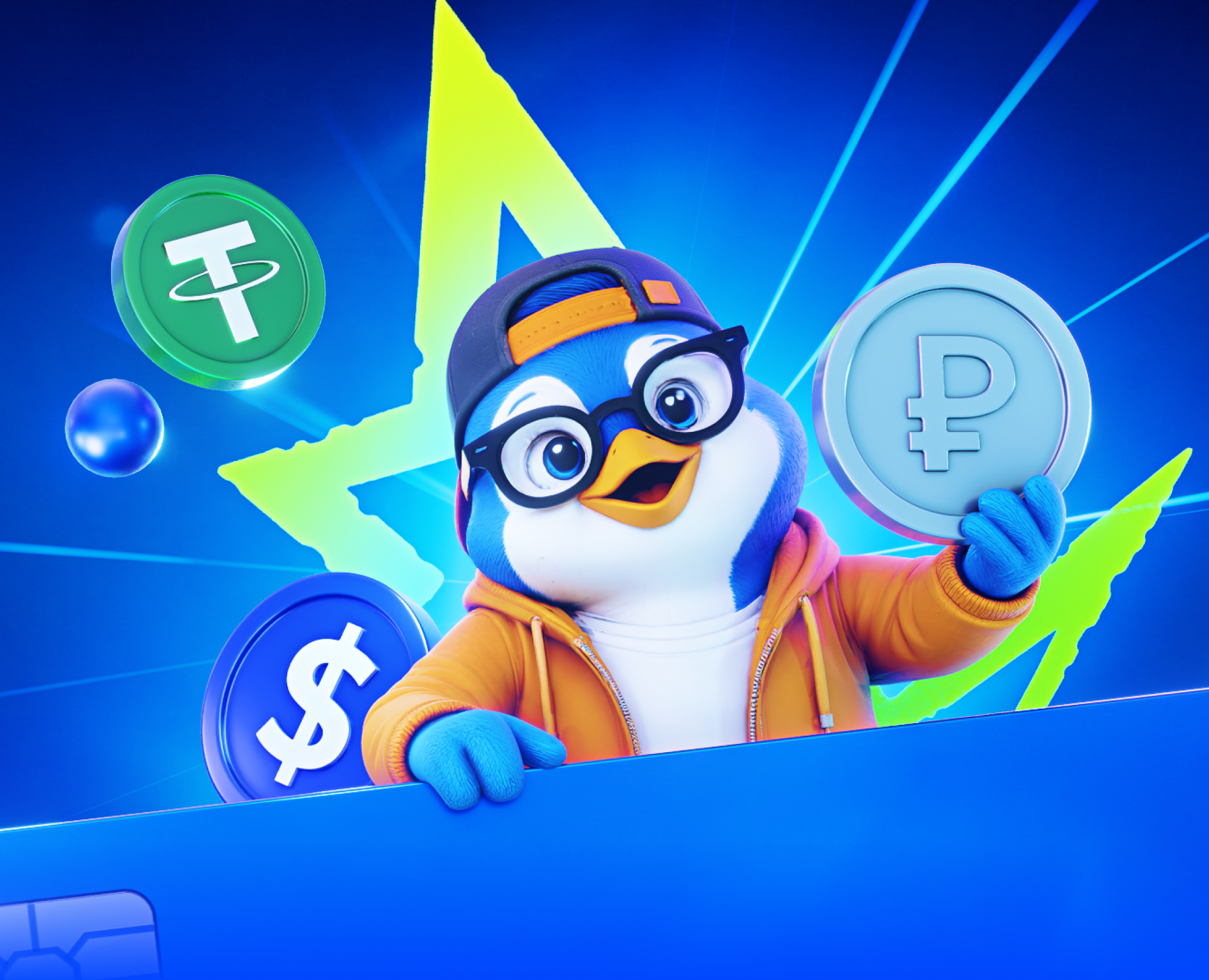 Antarctic Wallet Promo — 3D, Анимация на Dprofile