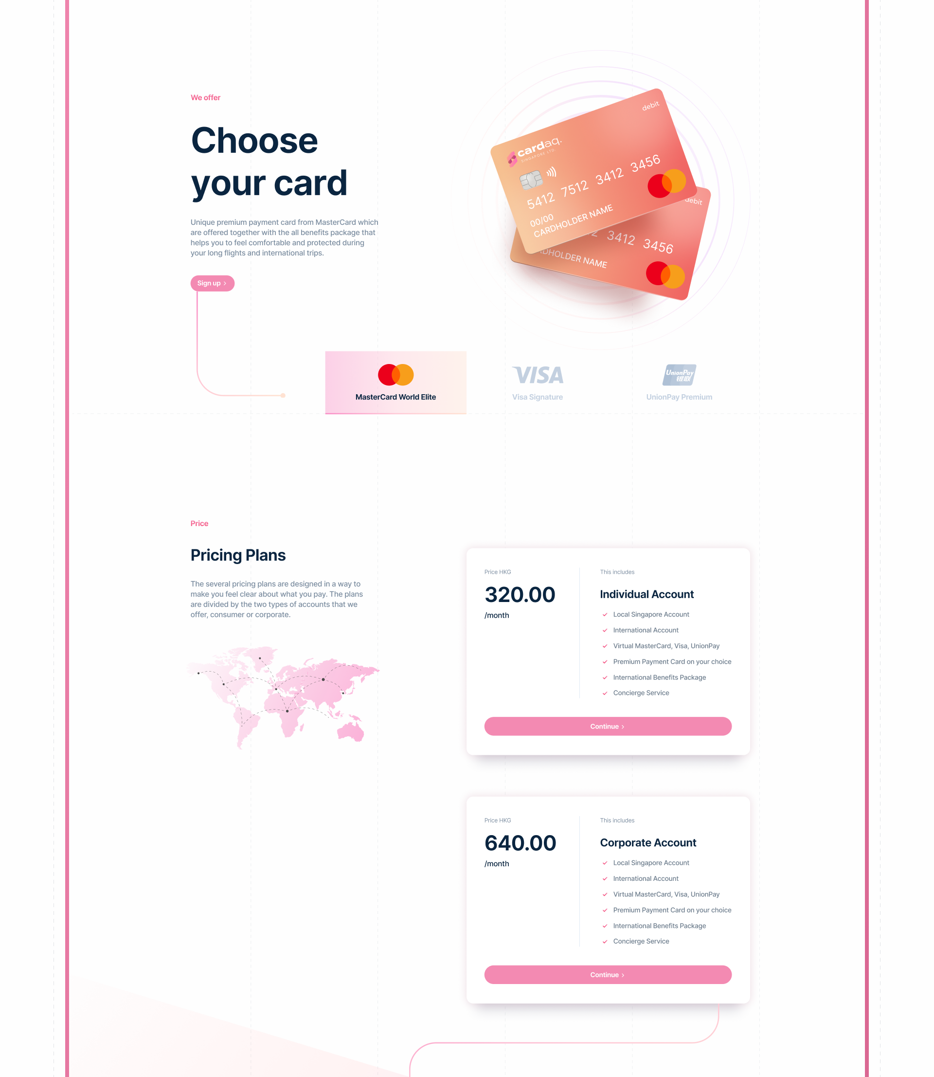 Cardaq Singapore: Website for concierge company — Изображение №5 — Интерфейсы, Брендинг на Dprofile