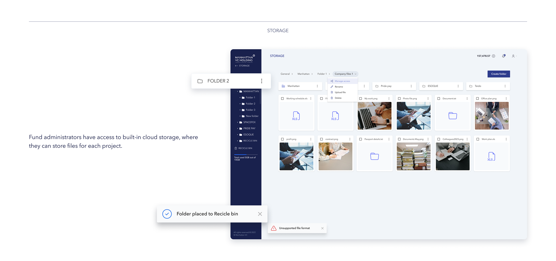 Manhattan VC Fund backoffice — Изображение №10 — Интерфейсы на Dprofile