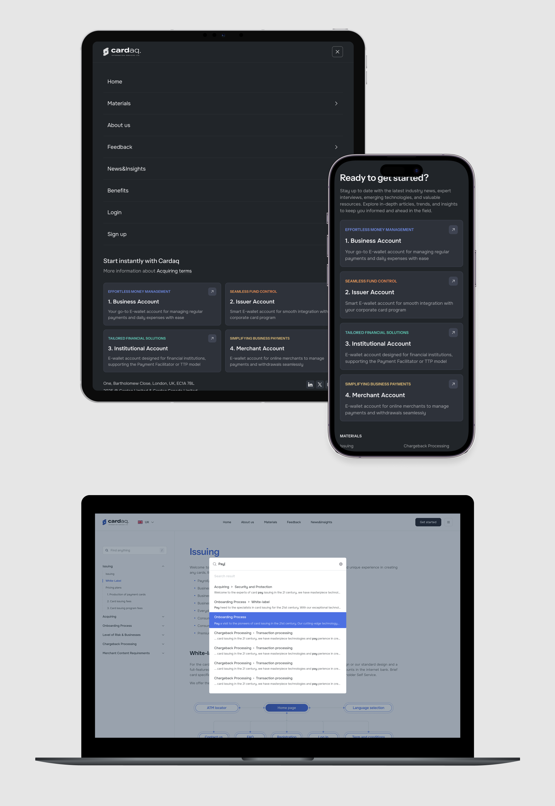 Cardaq Cards&Acquiring UX redesign — Изображение №10 — Интерфейсы, Анимация на Dprofile
