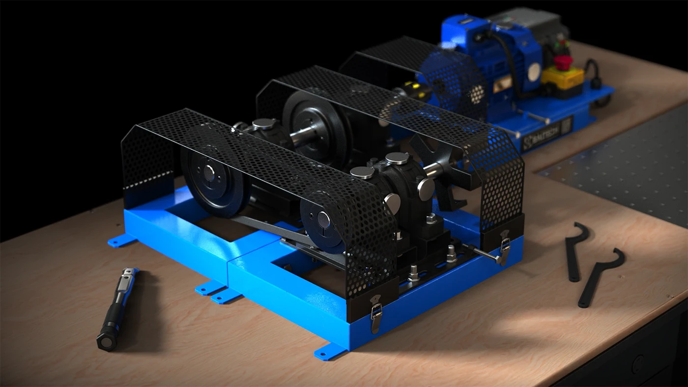 Training stand WS-3065/3070 — Изображение №20 — 3D, Анимация на Dprofile