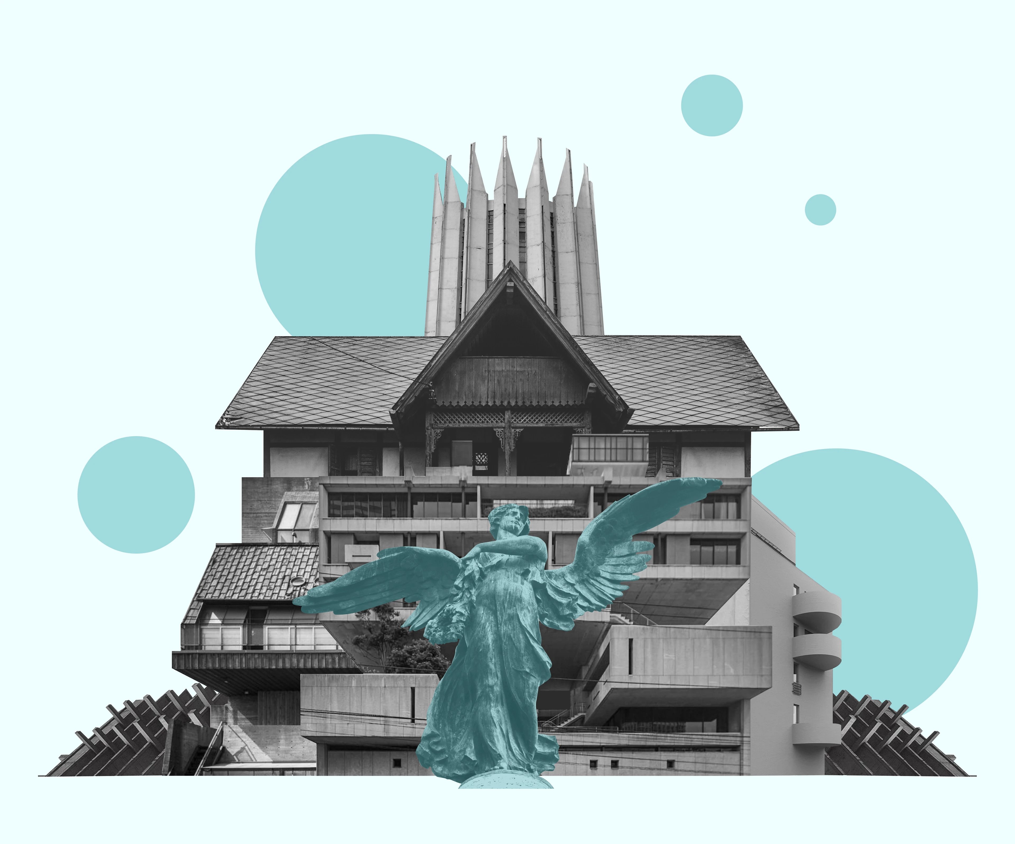 города из коллажей — Изображение №4 — Иллюстрация, Графика на Dprofile