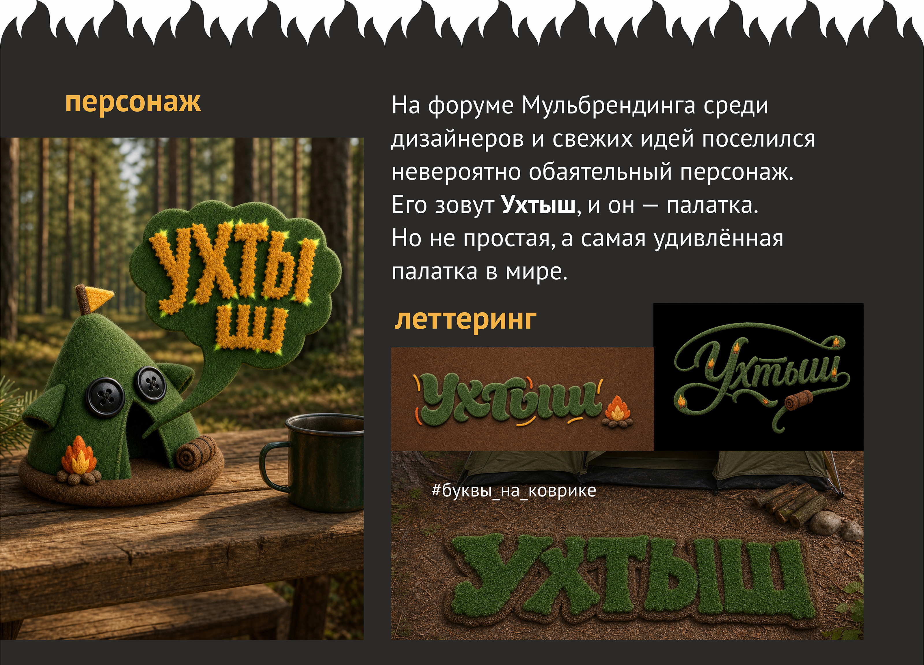 Ухтыш. Маскот для Мультибрендинга — Изображение №3 — Иллюстрация, Графика на Dprofile