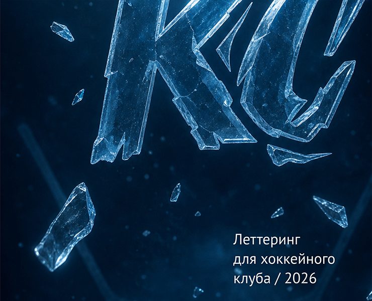 Короли Сибири: леттеринг для хоккейного клуба "Норильск" — Брендинг, Графика на Dprofile