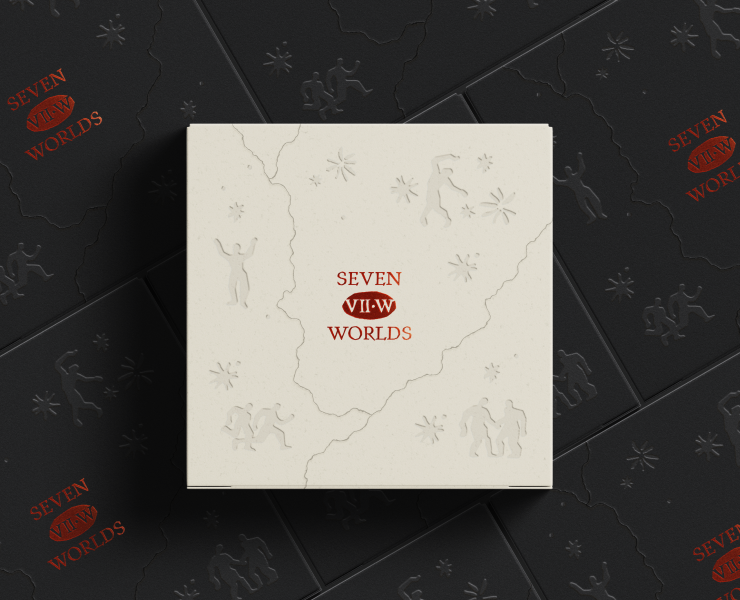 Фирменный стиль бренда украшений SEVENWORLDS — Брендинг на Dprofile