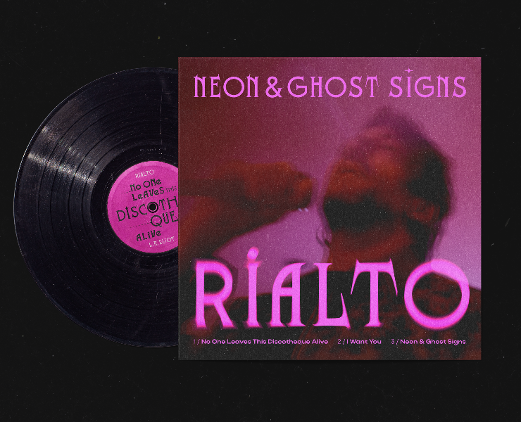Леттеринг для клипа RIALTO "NOLTDA" — Брендинг, Графика на Dprofile