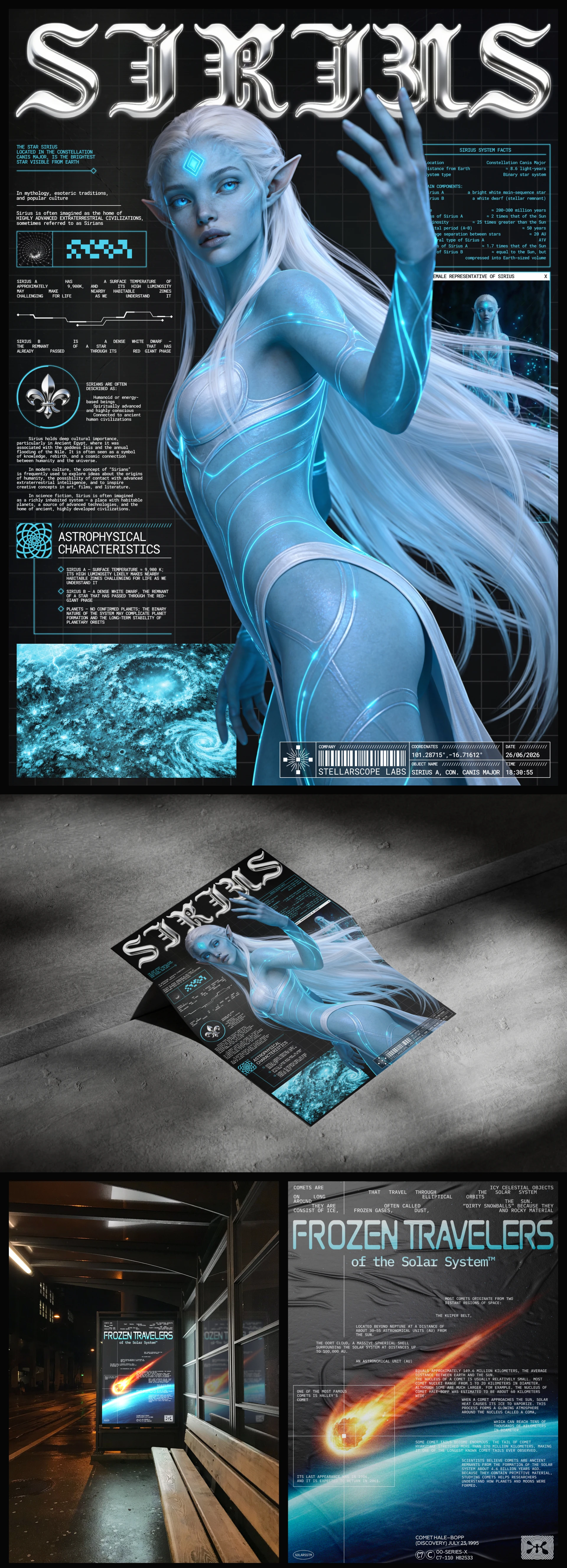Poster collection | Плакаты — Изображение №4 — Графика, Нейро на Dprofile