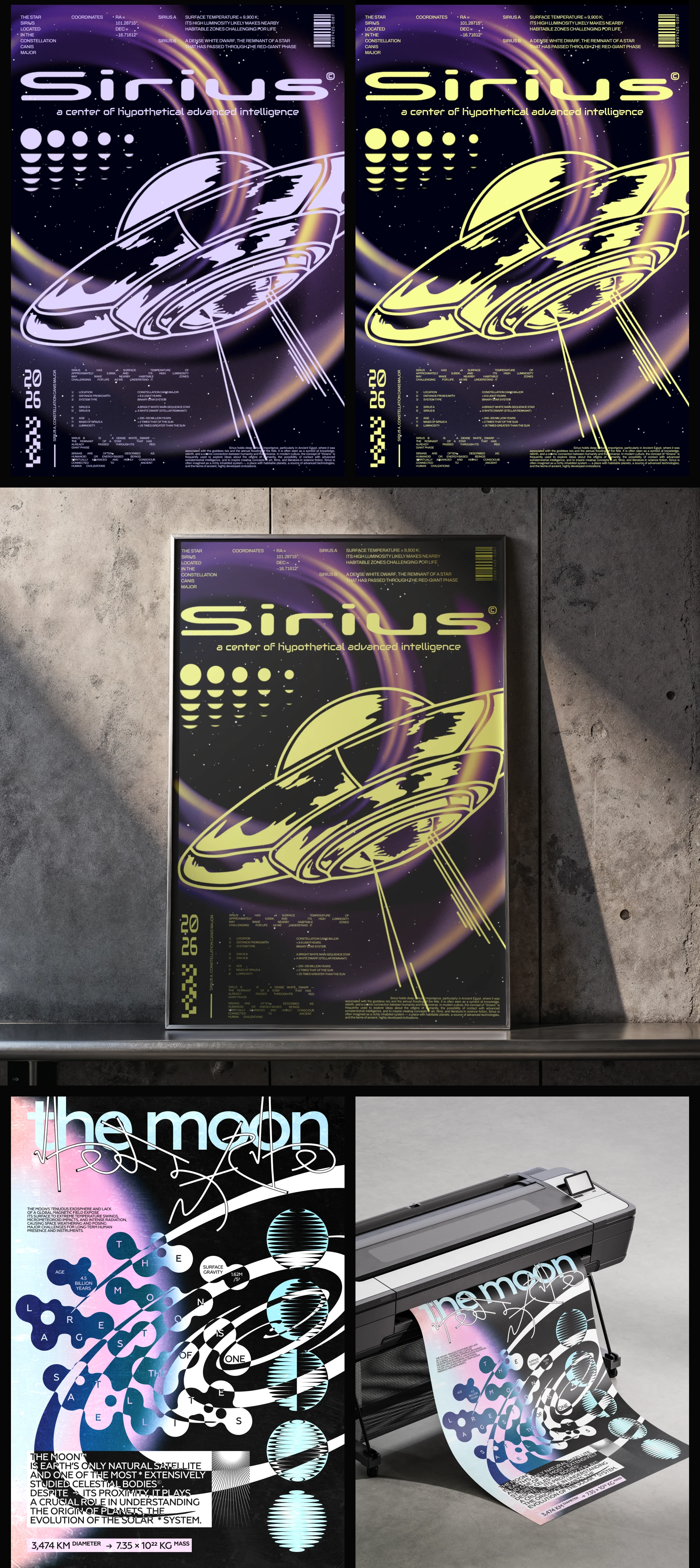 Poster collection | Плакаты — Изображение №6 — Графика, Нейро на Dprofile