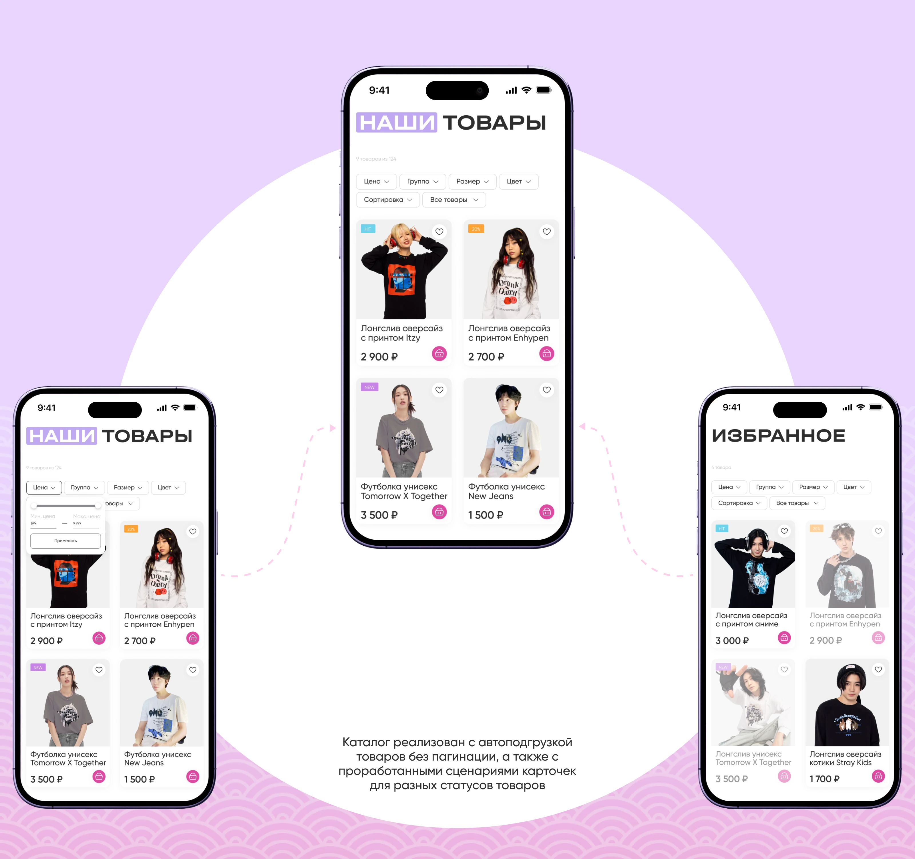 Merch store – CHICKO — Изображение №11 — Интерфейсы, Анимация на Dprofile