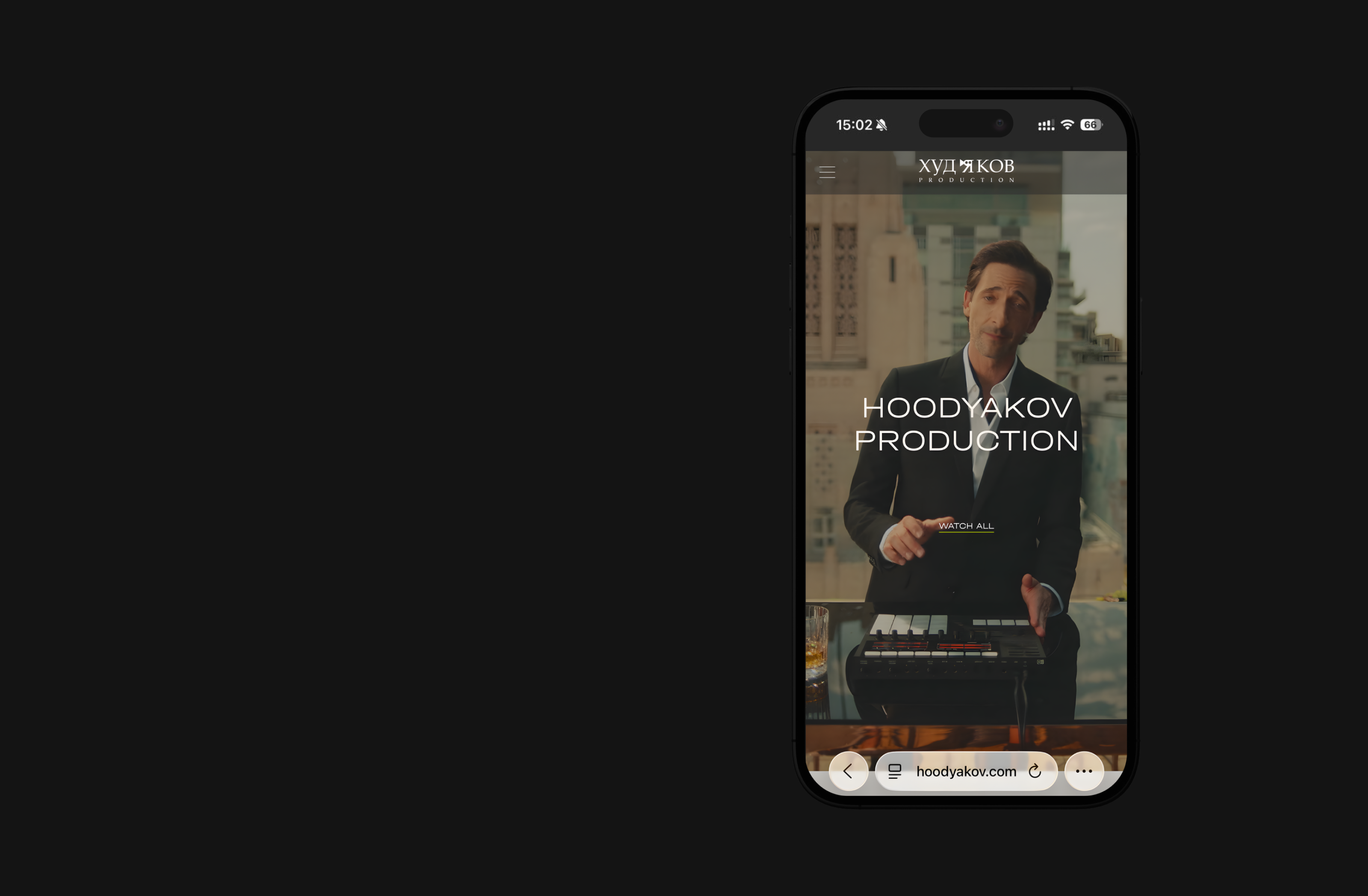 Video Production – Hoodyakov Production — Изображение №3 — Интерфейсы на Dprofile