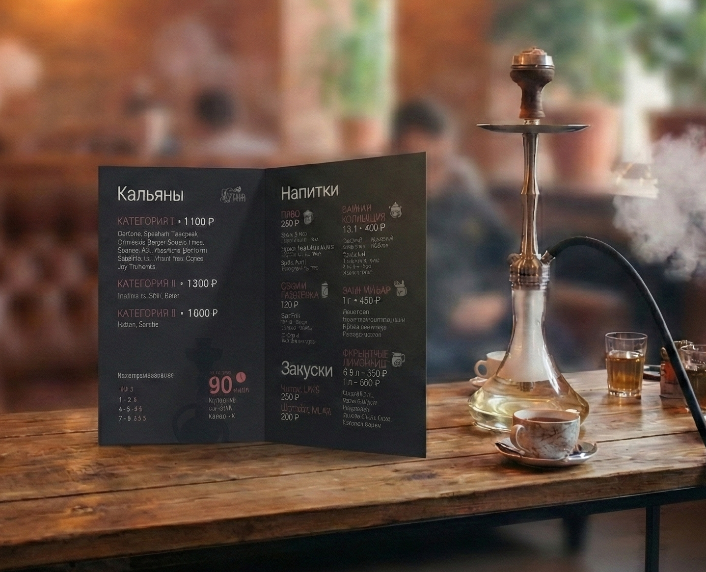 Lounge bar. Полиграфия. Меню. Афиша на Dprofile