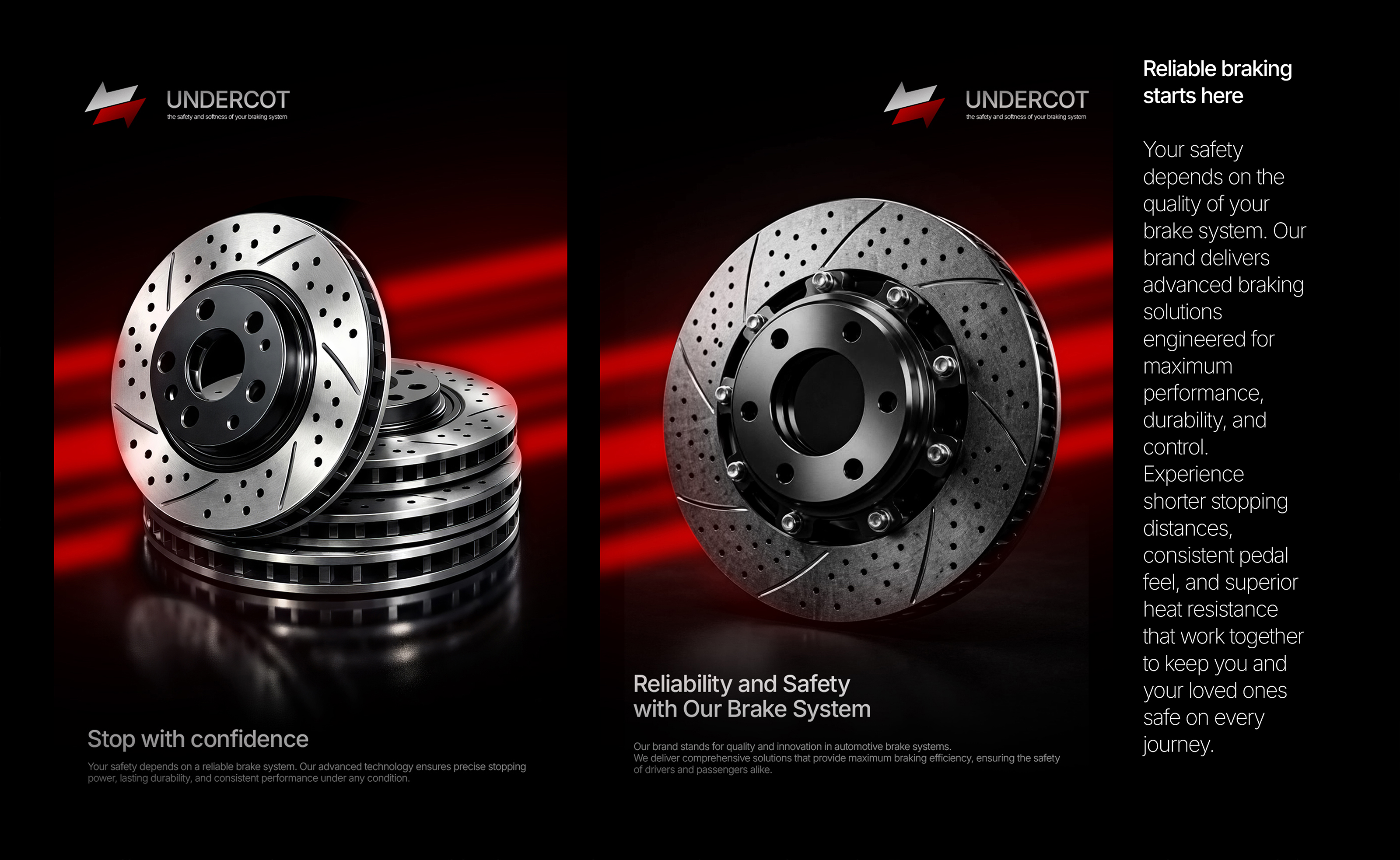 UNDERCOT - brand brake system. — Изображение №5 — Интерфейсы, Брендинг на Dprofile