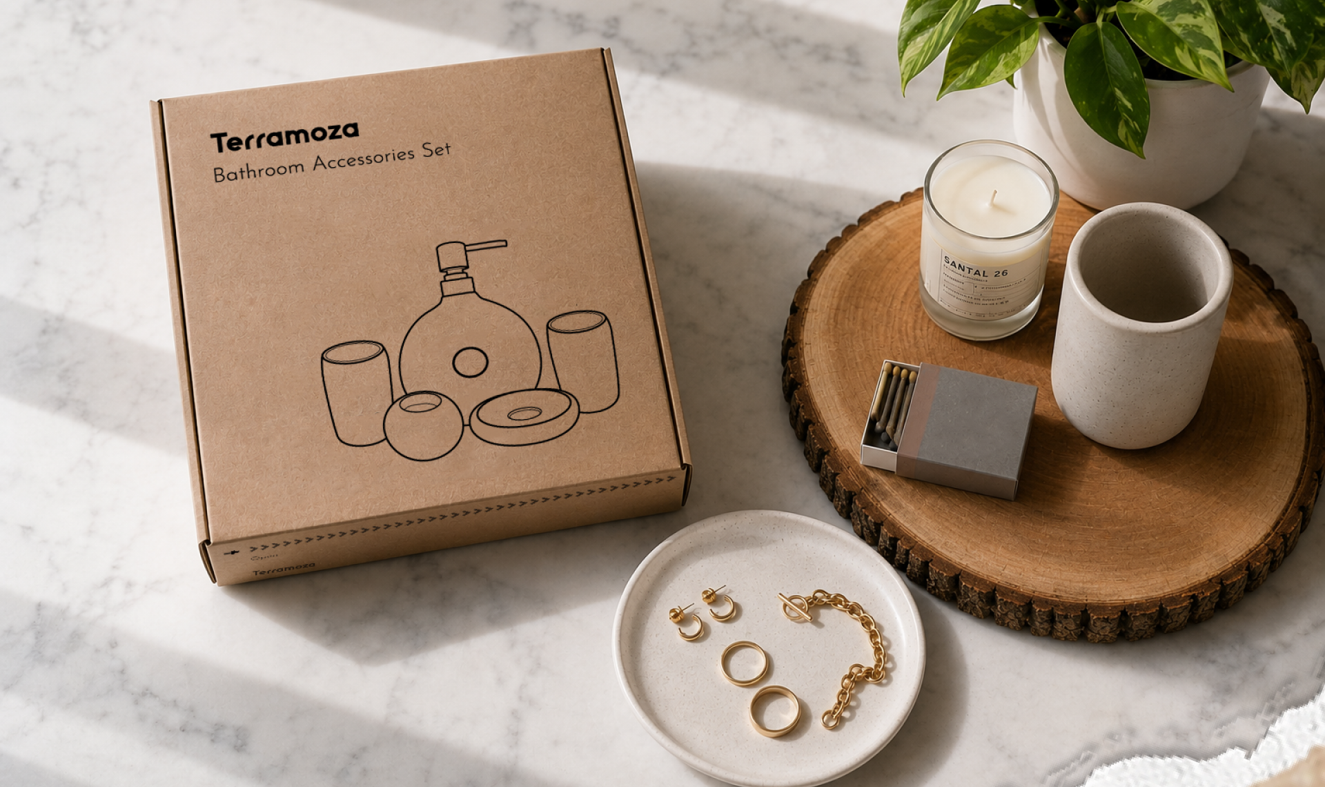 Bathroom Accessories Box design. Дизайн коробки — Изображение №5 — Брендинг, Графика на Dprofile