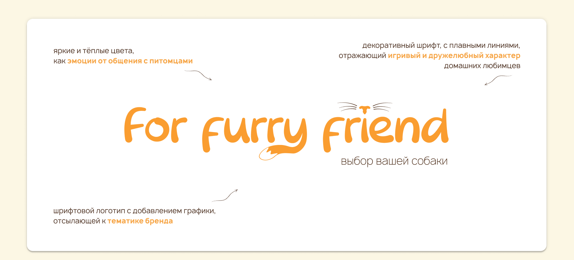 Айдентика для бренда лакомств для собак For Furry Friend — Изображение №3 — Брендинг на Dprofile