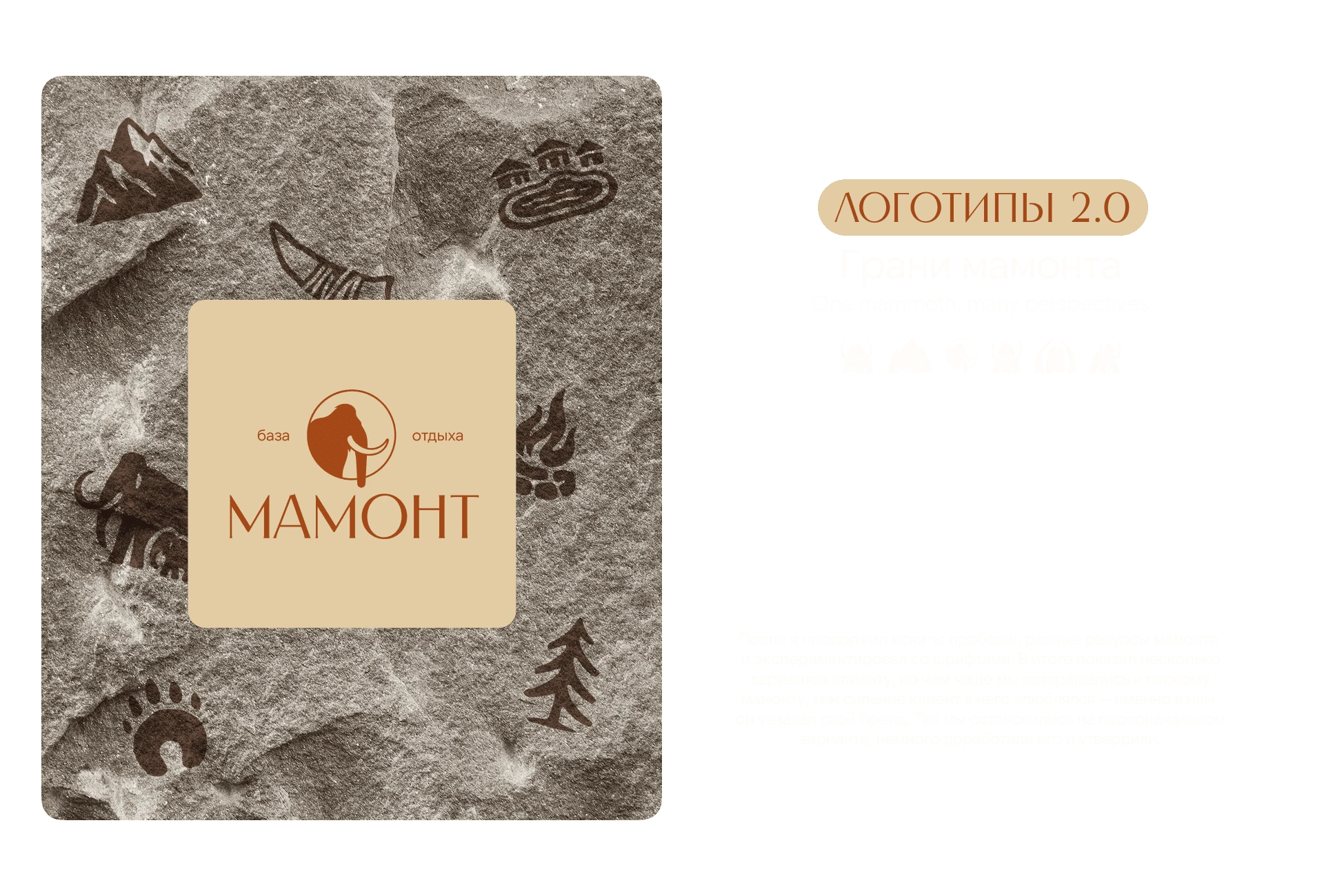 База отдыха «Мамонт» | Фирменный стиль — Изображение №12 — Брендинг на Dprofile