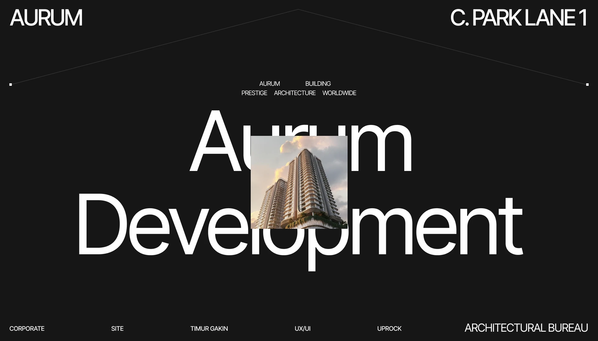 AURUM Architectural Bureau | Corporate website — Изображение №1 — Интерфейсы на Dprofile