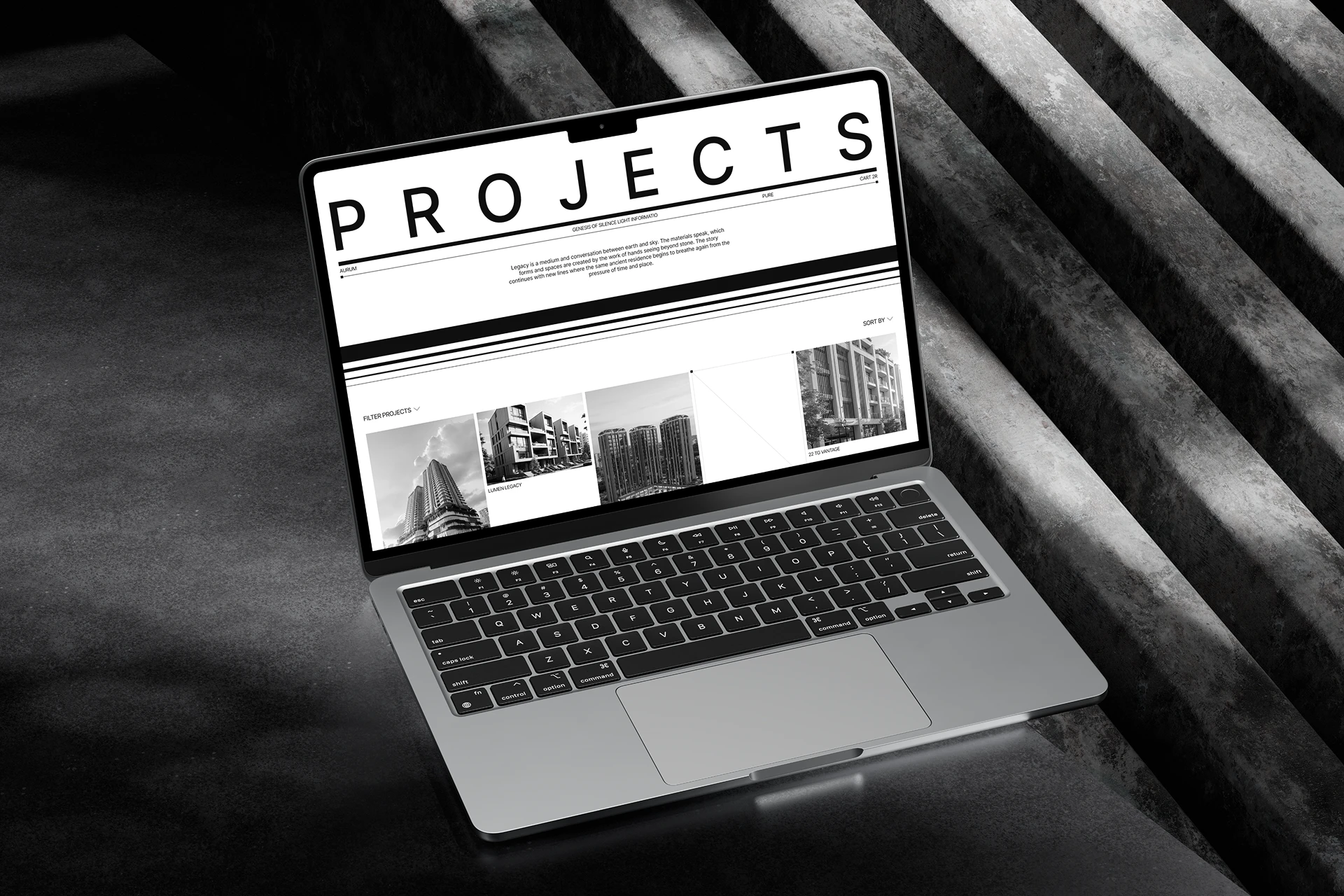 AURUM Architectural Bureau | Corporate website — Изображение №5 — Интерфейсы на Dprofile