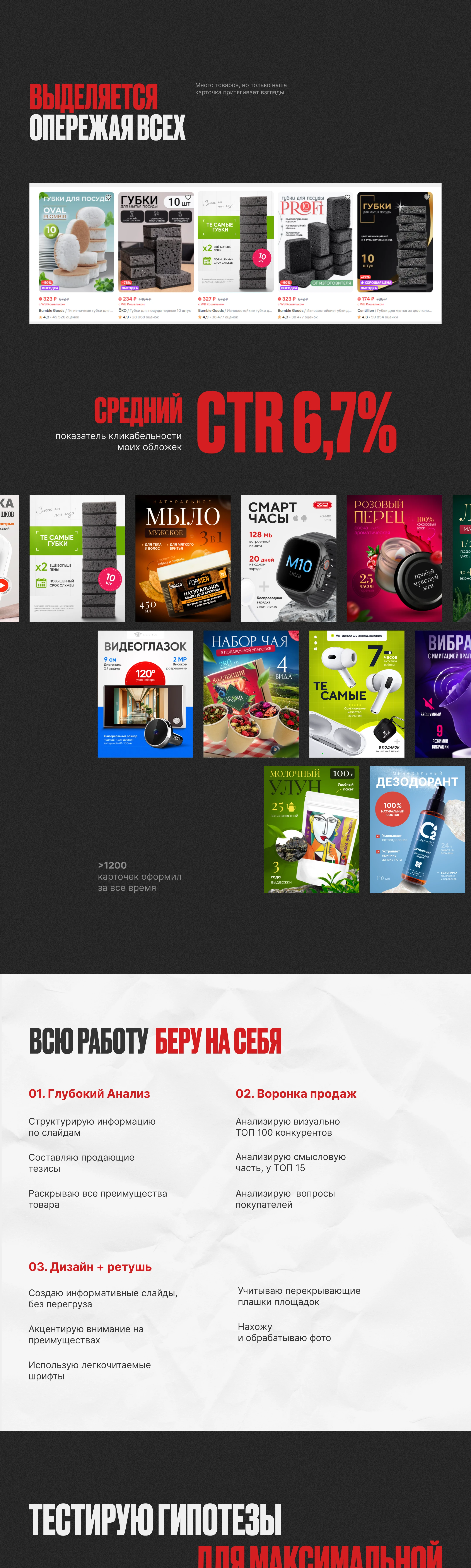 Инфографика —Сумка дорожная карточка товара — Изображение №2 — Графика на Dprofile