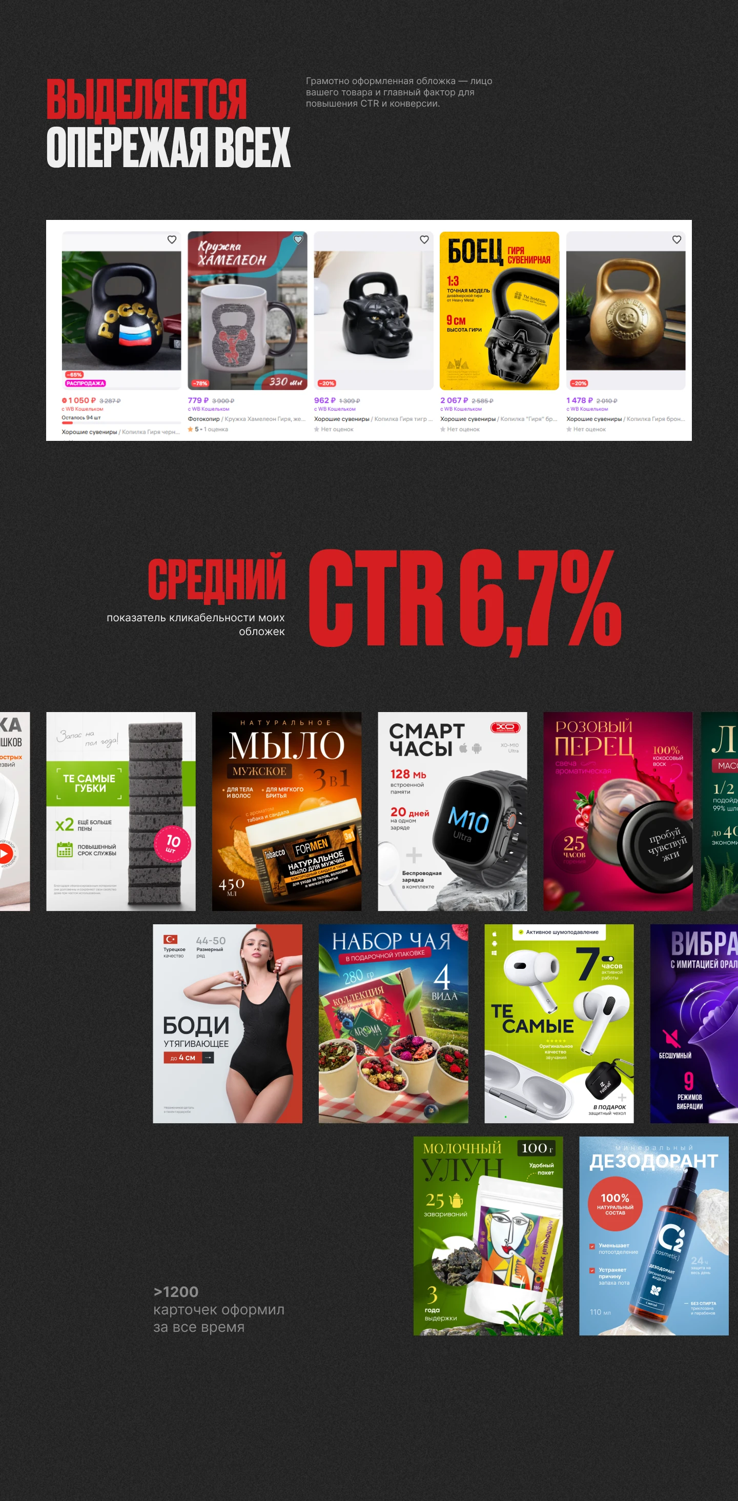 Гиря сувенирная— Инфографика для Wildberries — Изображение №2 — Графика на Dprofile