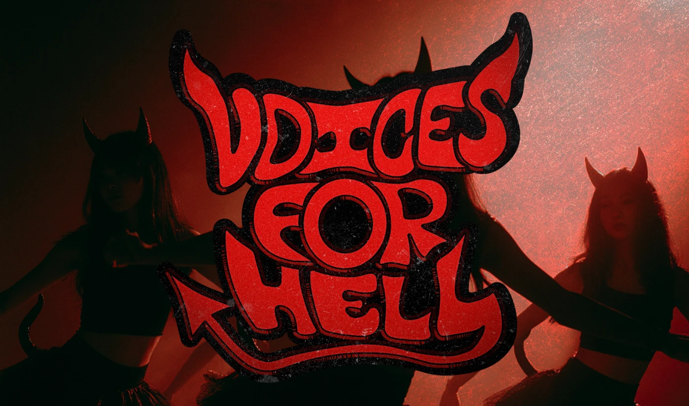 Logo for the group "Voices for hell" — Изображение №1 — Брендинг на Dprofile