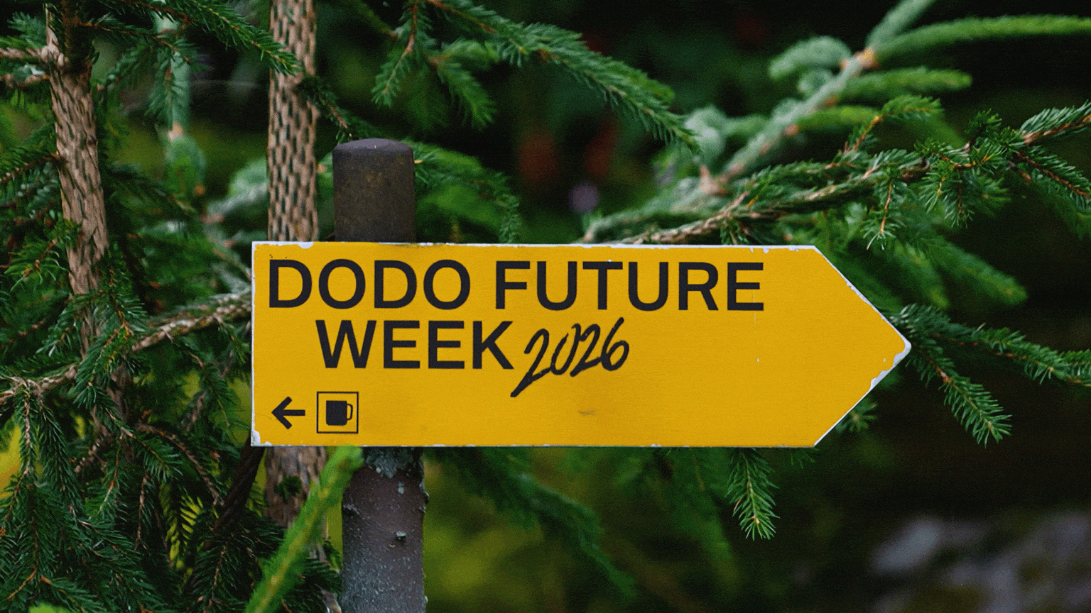 Dodo Future Week 2026. Айдентика и оформление мероприятия. — Изображение №1 — Брендинг на Dprofile