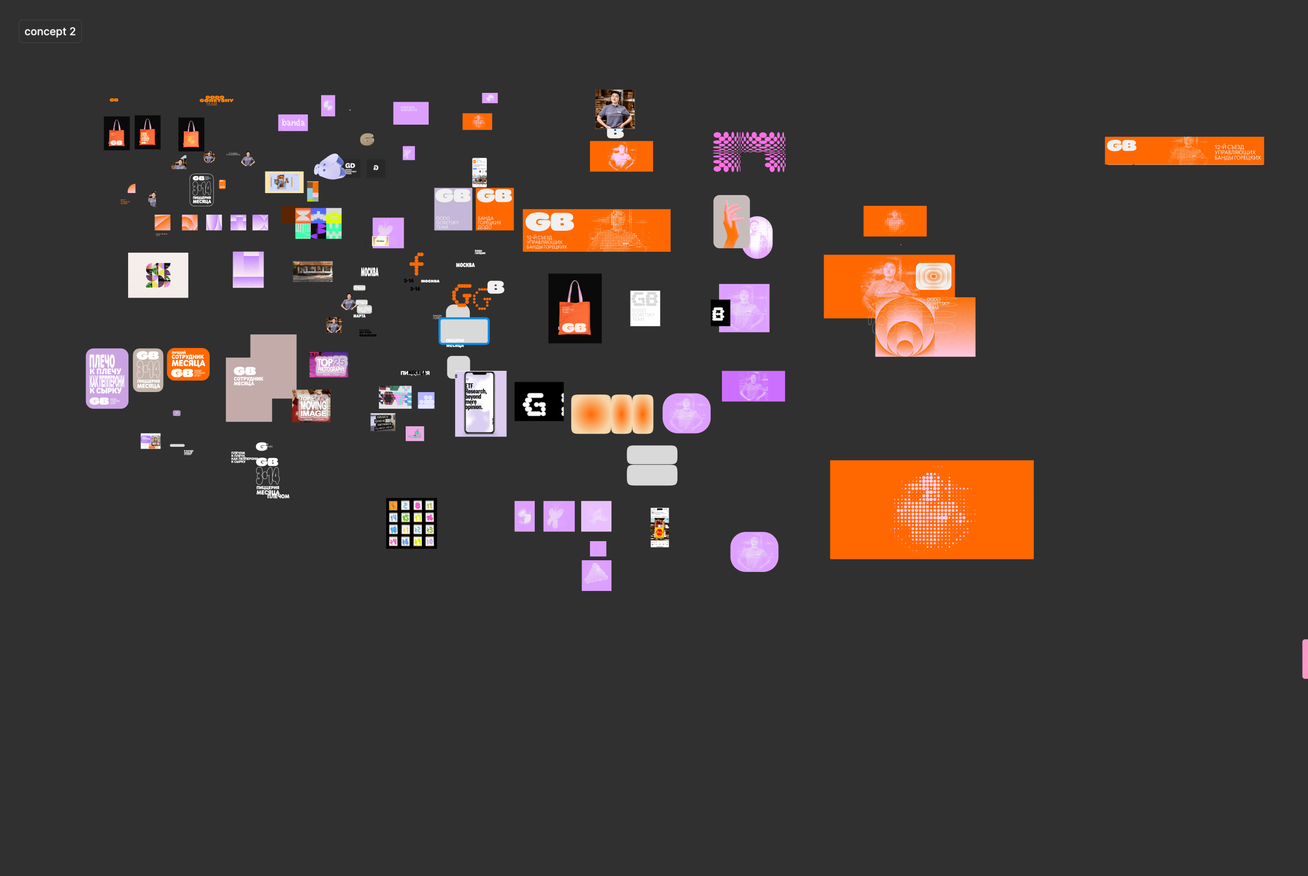 Айдентика для Банды Горецких — Изображение №9 — Брендинг, Графика на Dprofile