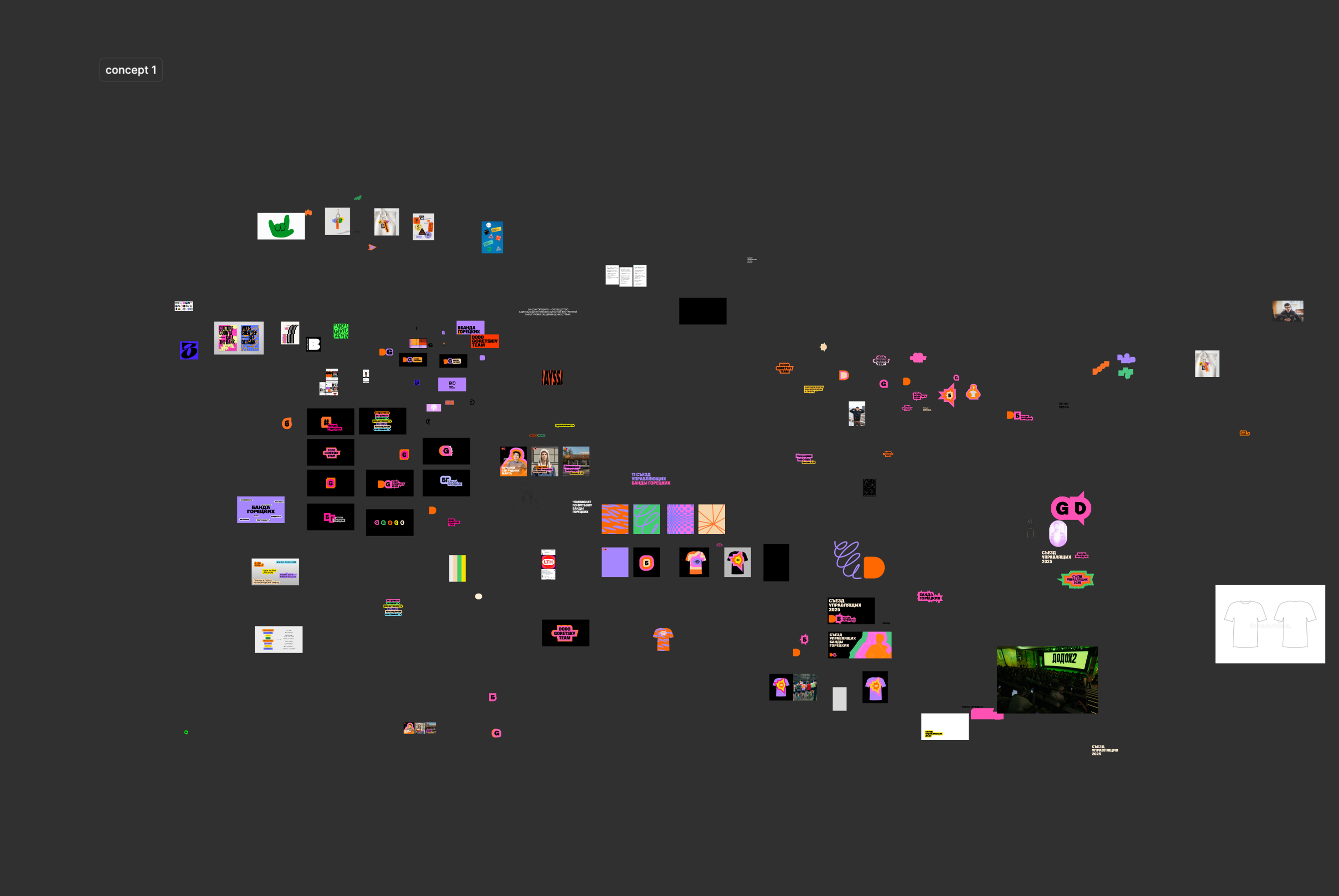 Айдентика для Банды Горецких — Изображение №8 — Брендинг, Графика на Dprofile