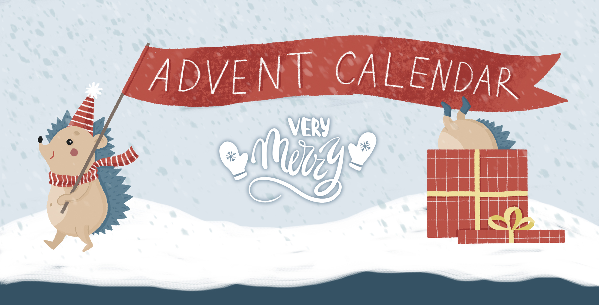 Новогодний адвент календарь Very Merry — Изображение №1 — Иллюстрация, Графика на Dprofile