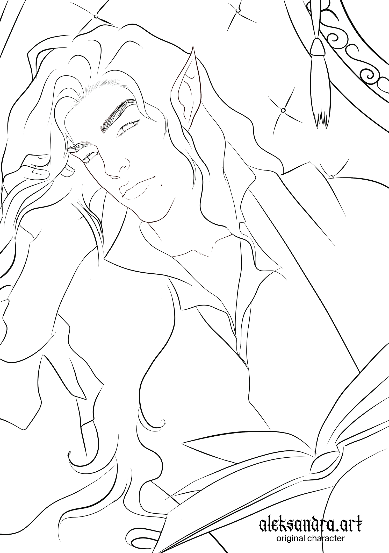 Lucien OC — Изображение №4 — Иллюстрация на Dprofile