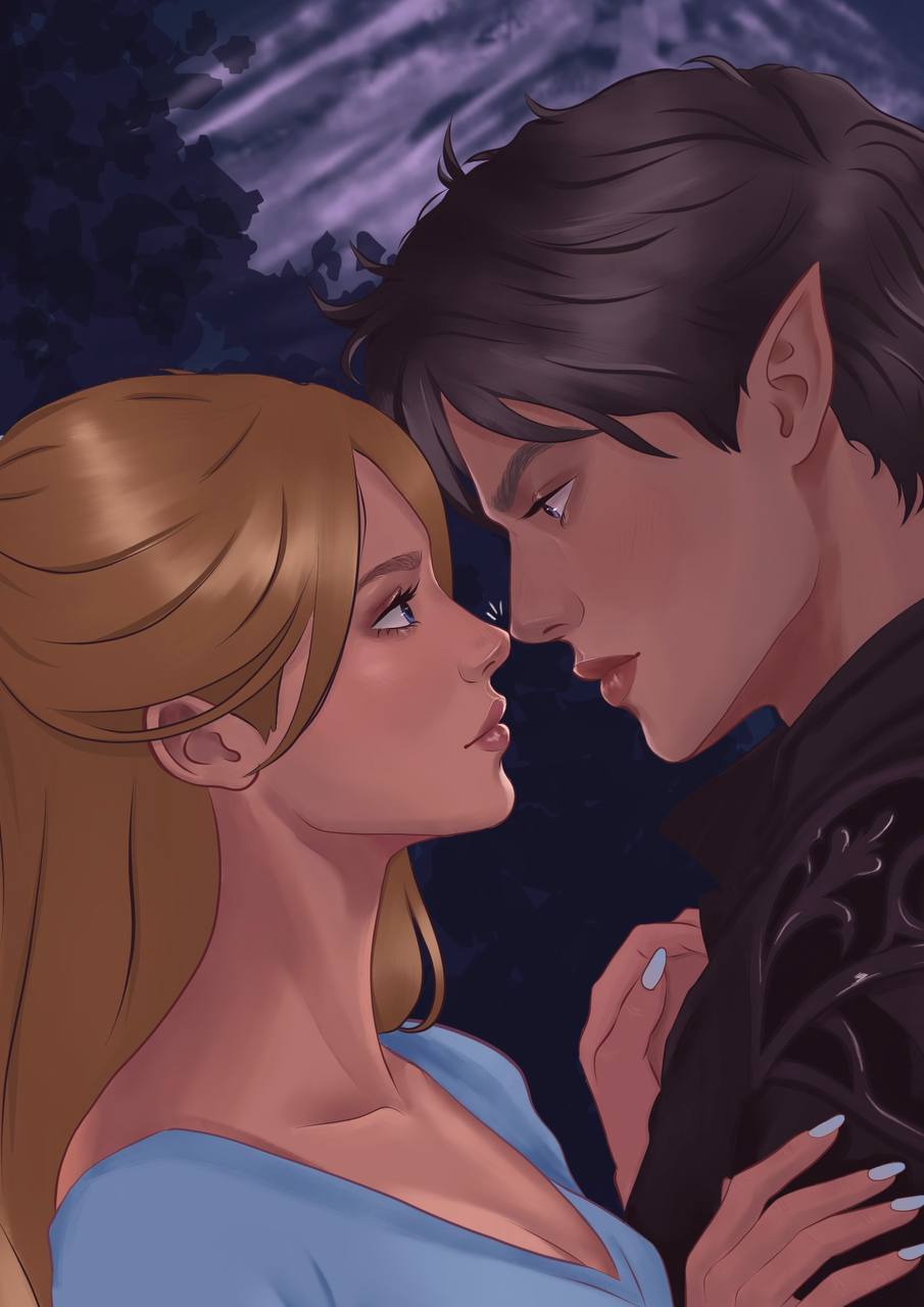 Feyre and Rhysand — Изображение №2 — Иллюстрация на Dprofile