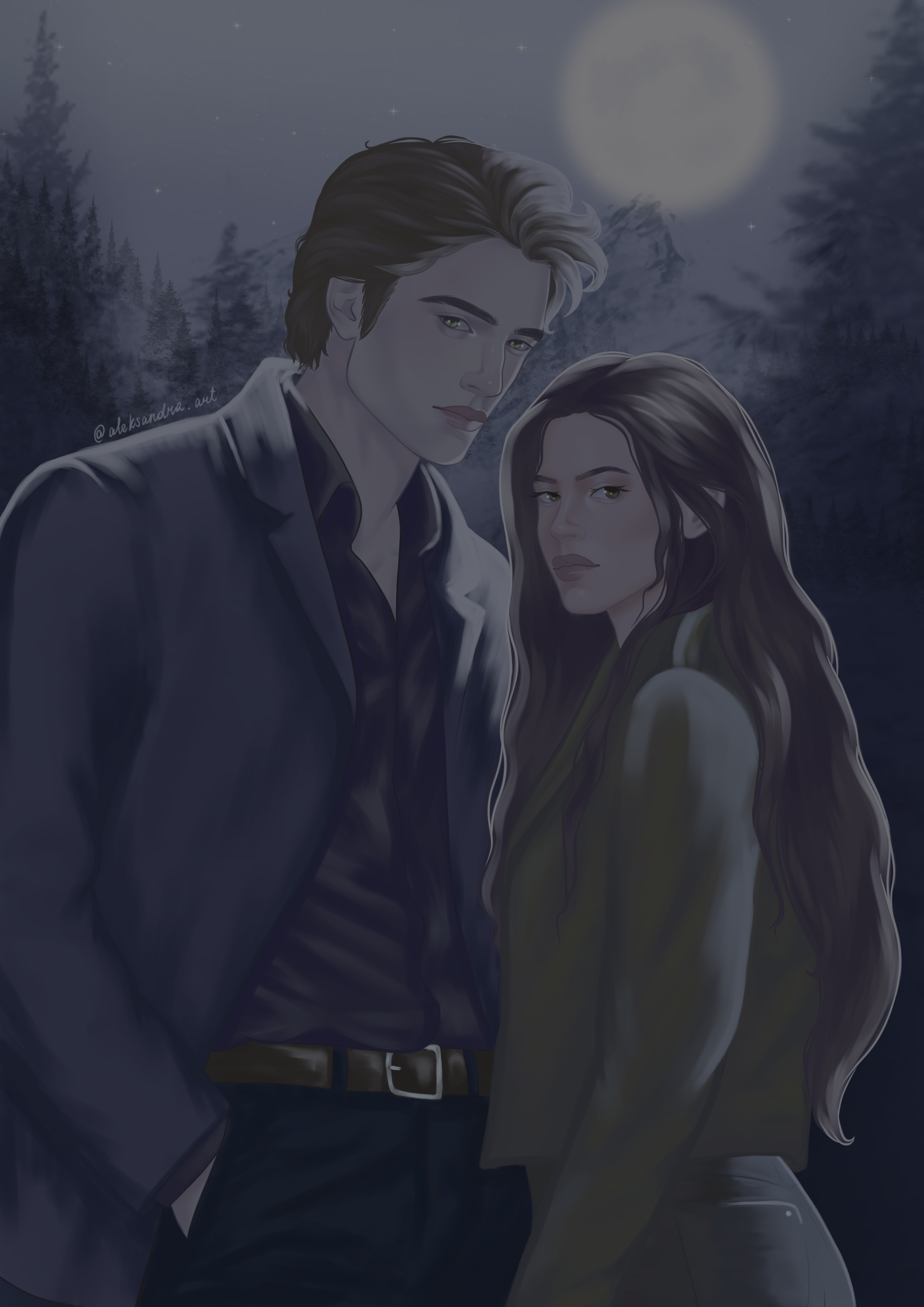 Edward & Bella — Изображение №1 — Иллюстрация на Dprofile